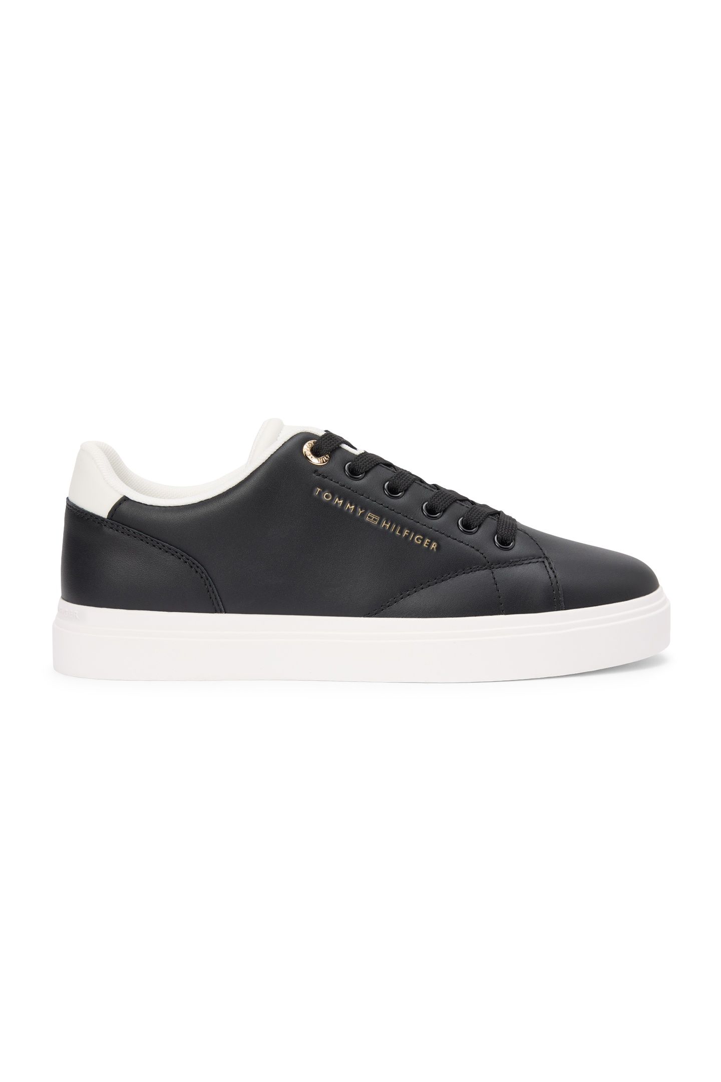 FEMININE CUPSOLE TRAINERS BLACK/ECRU 1