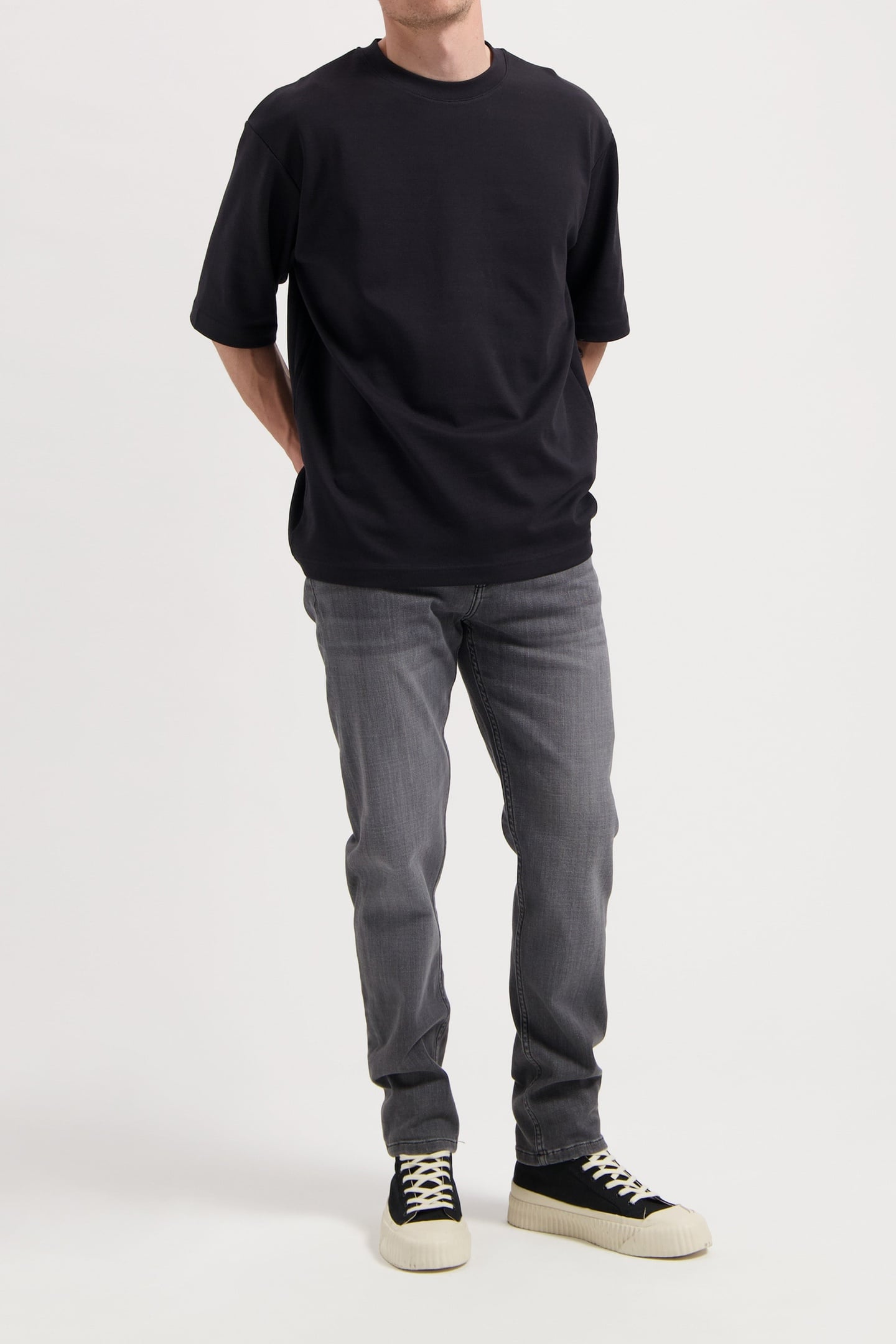 RICK MID SLIM AUTHENTIC BLACK 1