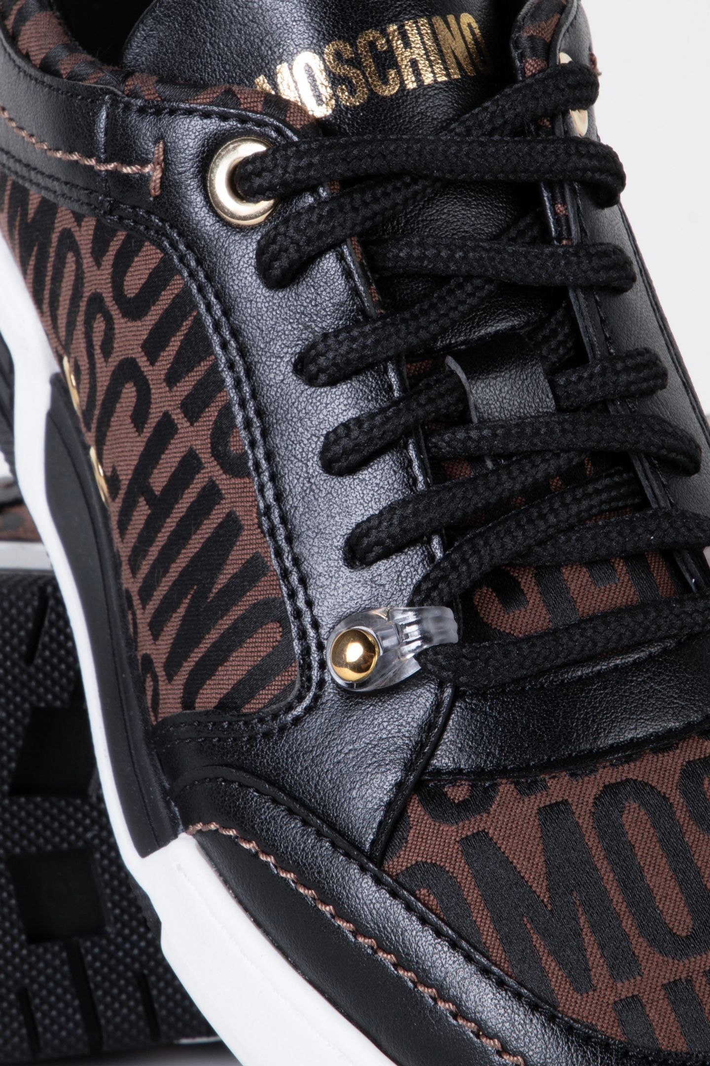 CALFSKIN SNEAKERS BROWN 4