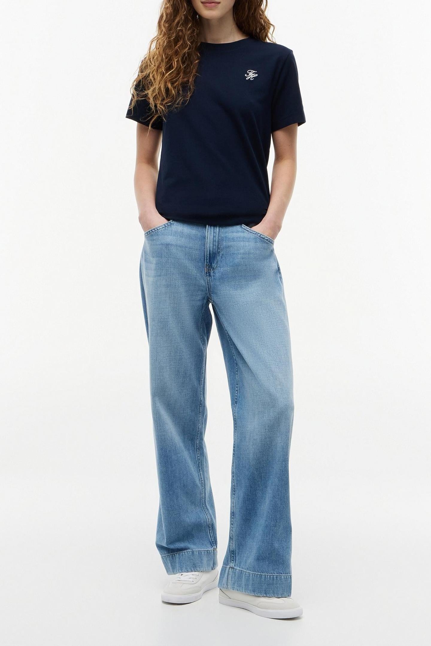 TH SCRIPT REGULAR C-NECK DARK NIGHT NAVY 3