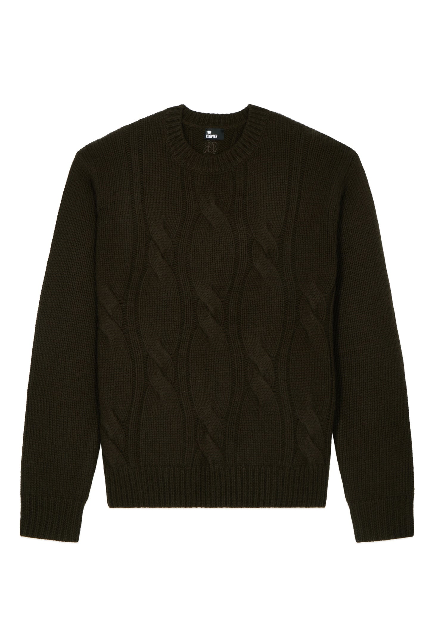 PULL COL AROUND TWISTED DARK GREEN 5