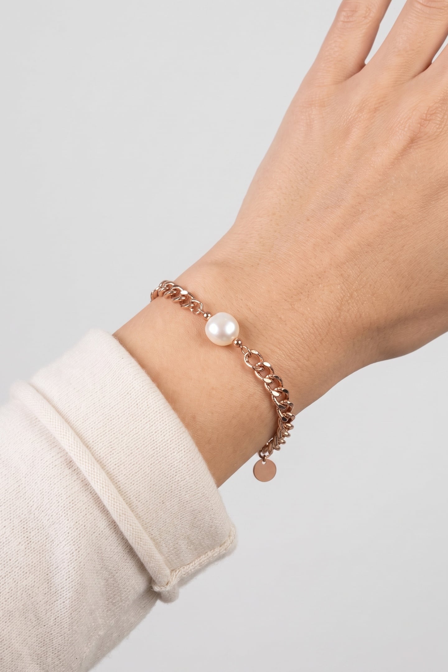 STRUCTURE ARMBAND ROSEGOLD 1