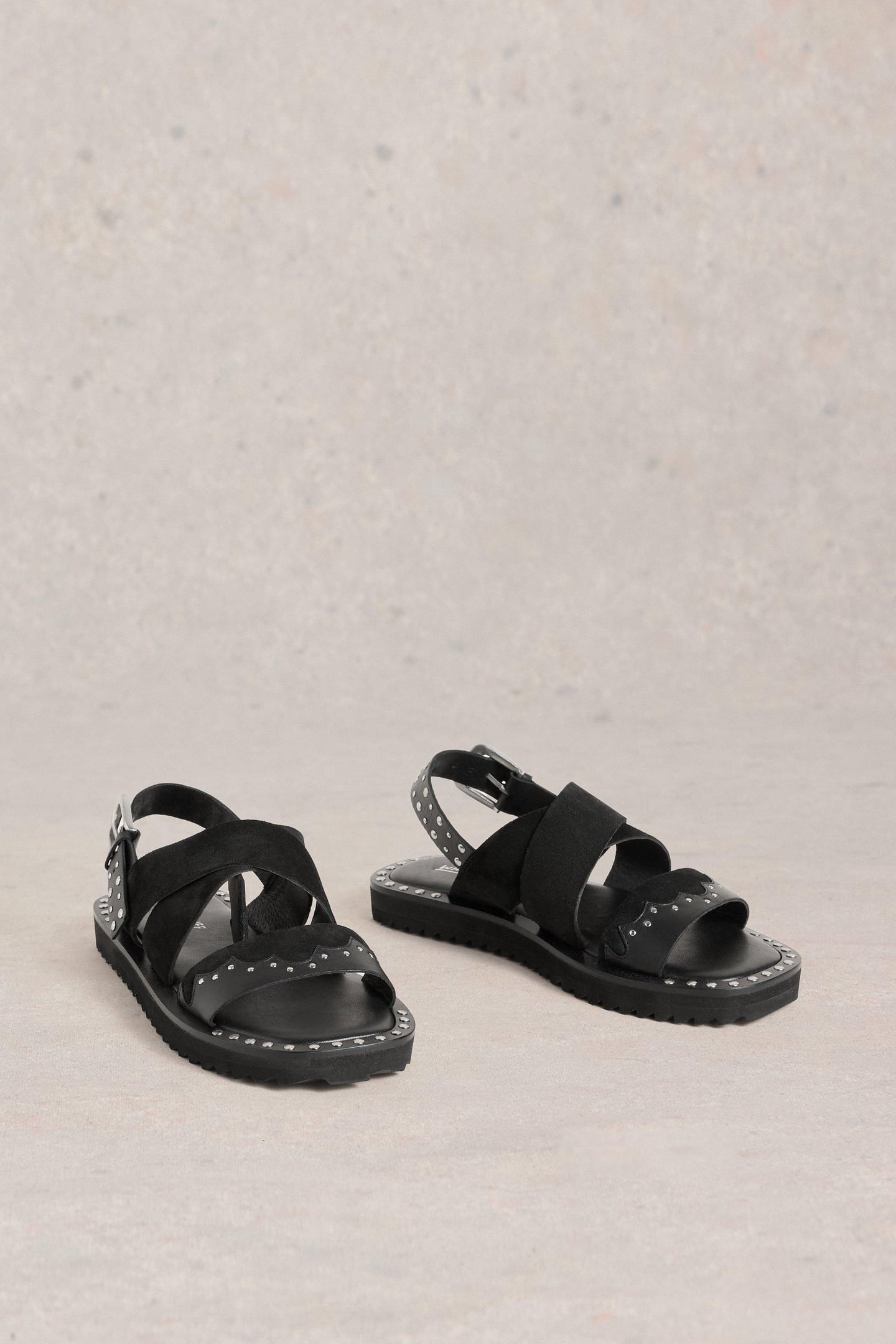 DOLLY WESTERN SANDAL PURE BLACK 2