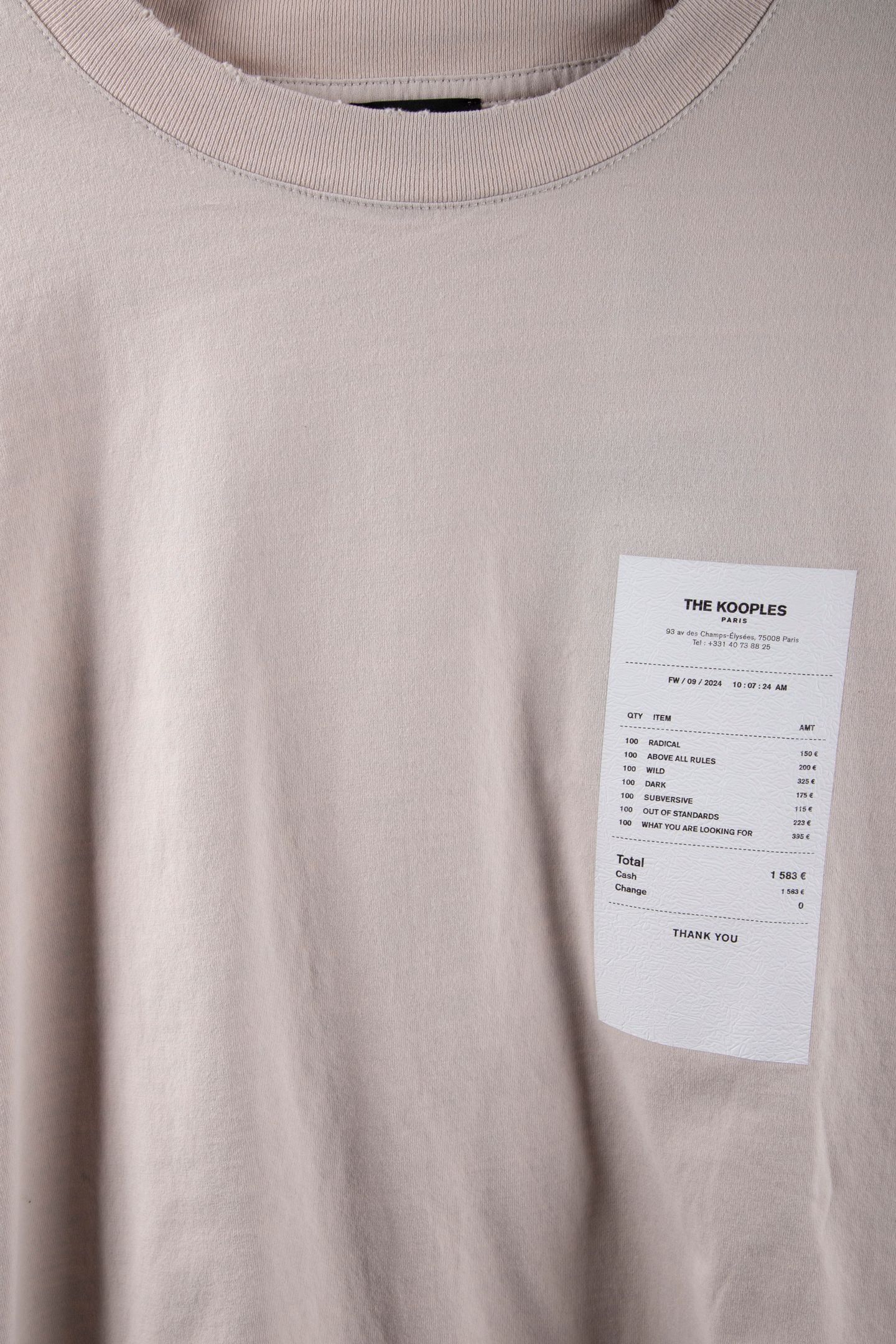 SHORT-SLEEVED T-SHIRT WITH PRINT STONE GREY 4