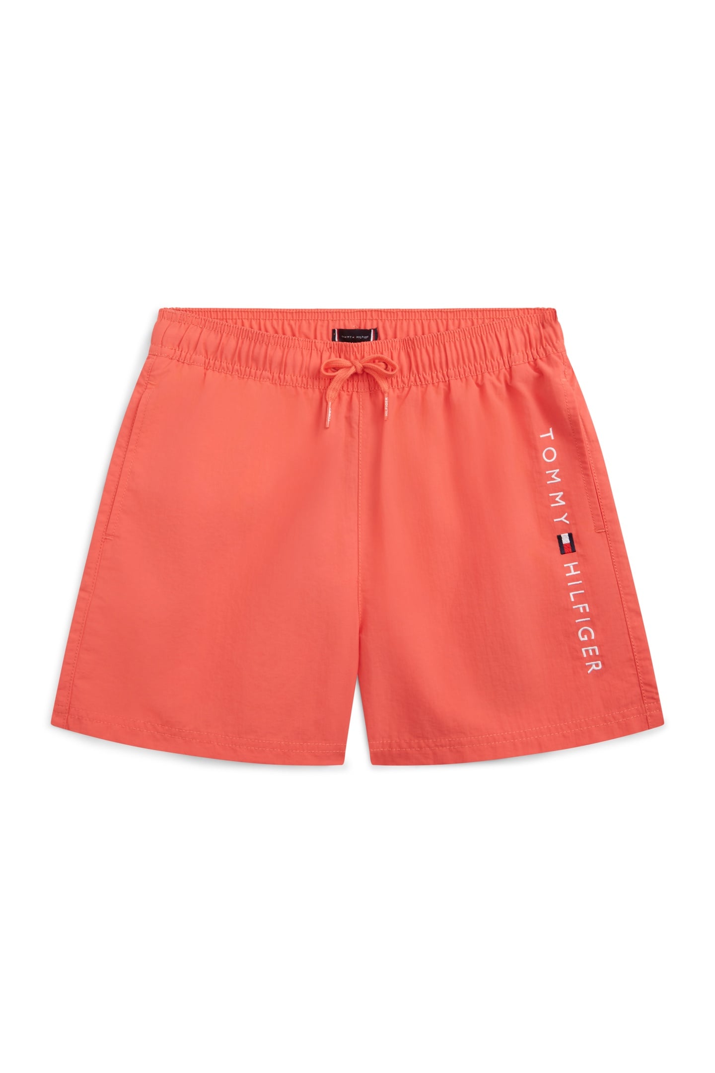 BOYS MEDIUM DRAWSTRING SWIM TRUNK CORAL CRUSH 1