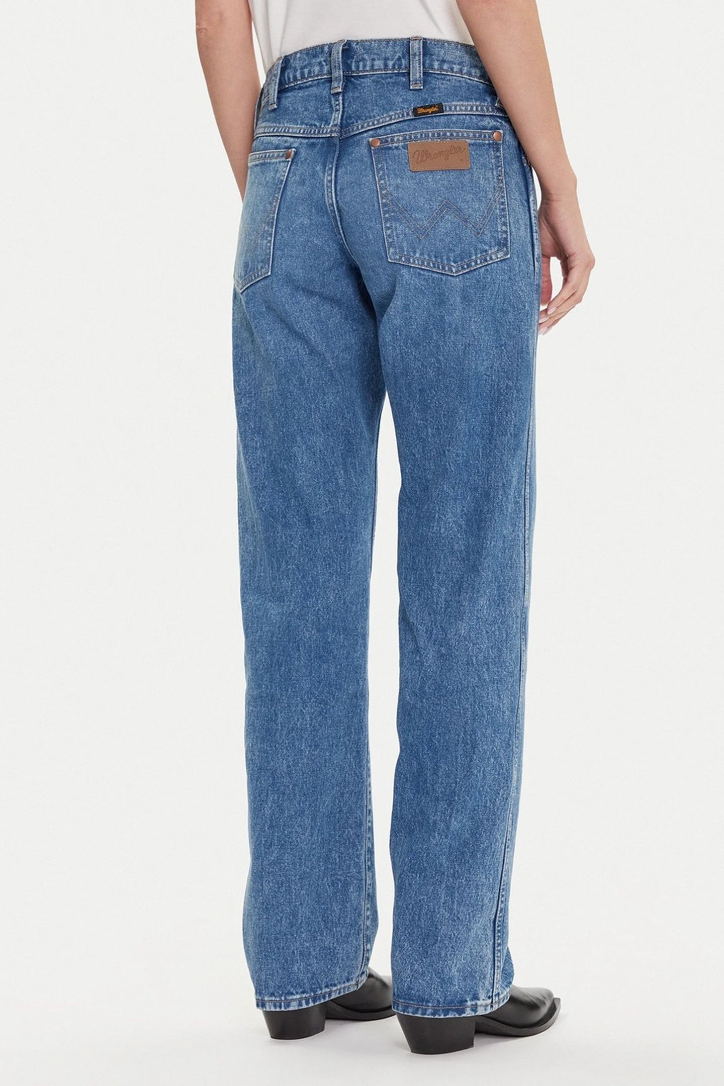 LOW RISE COWBOY JEAN LASSO LAGOO DENIM BLUE 3