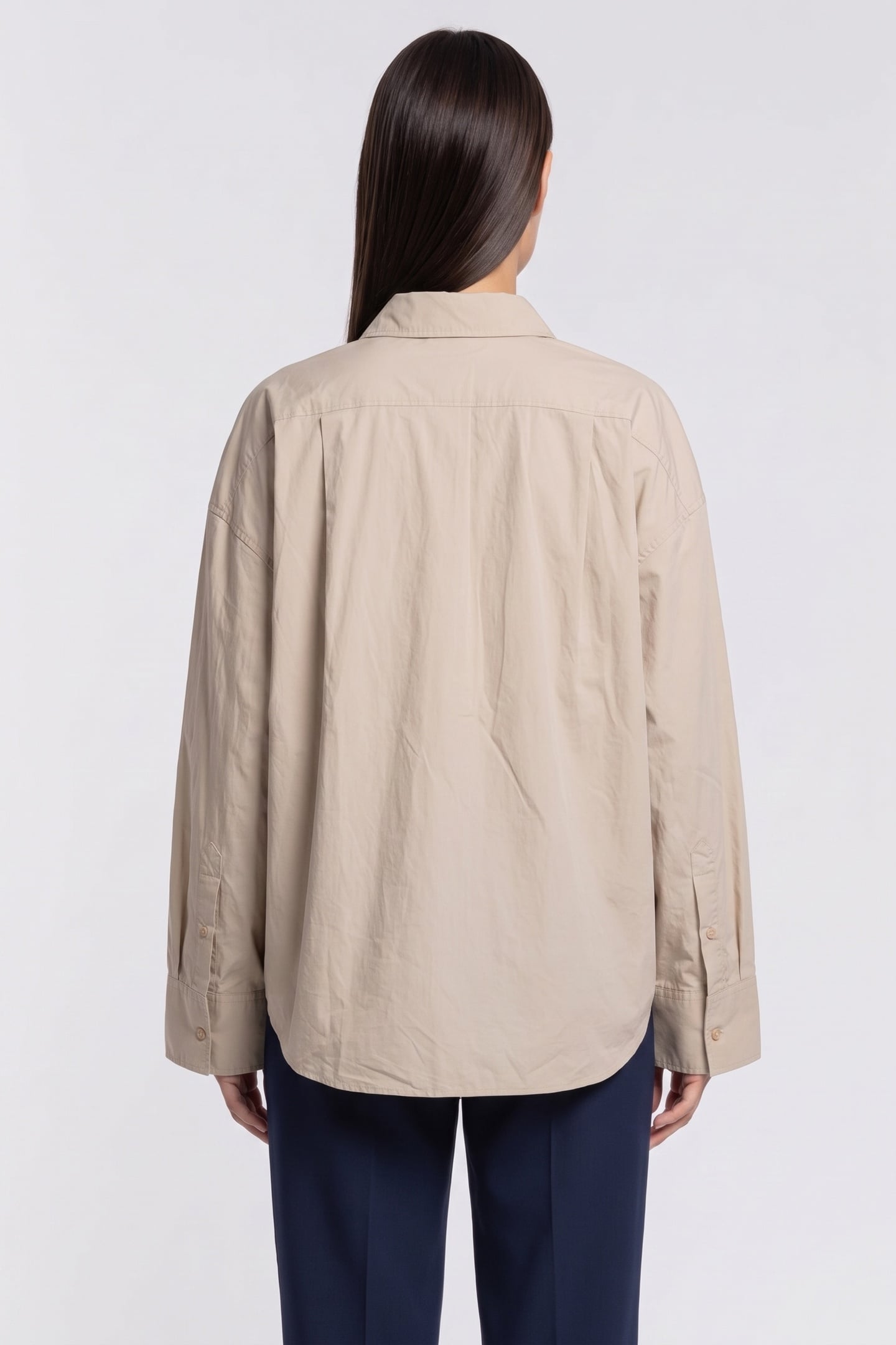 IMA POPLIN SHIRT BEIGE 2
