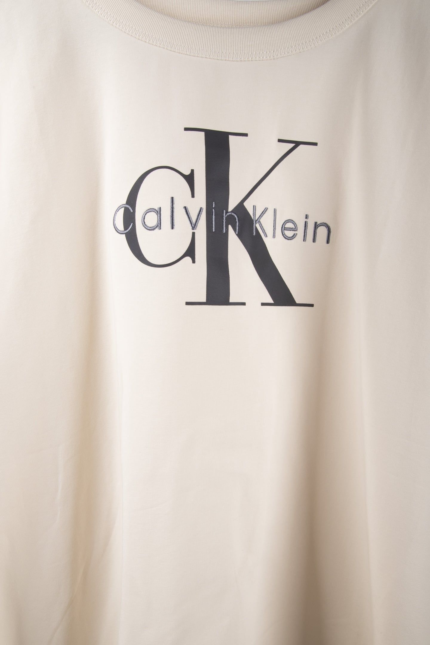 BOYS LIGHT MONOLOGO S/S T-SHIRT WHITECAP GRAY 4