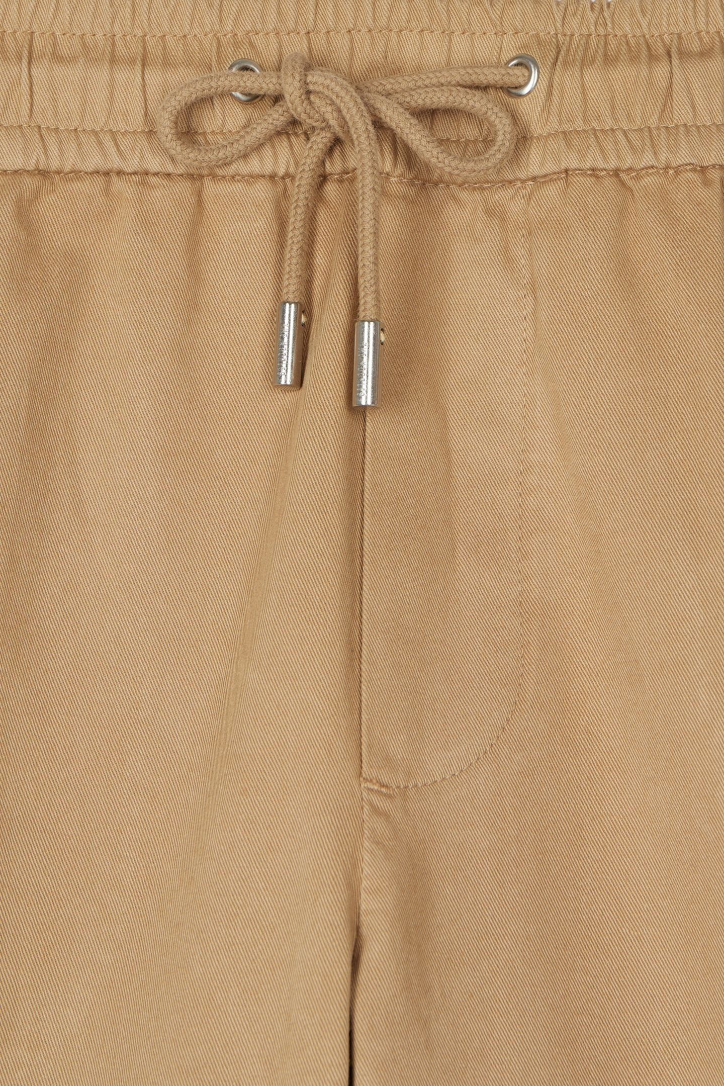 TROUSERS WITH DRAWSTRING AT THE WAIST CAMEL 6