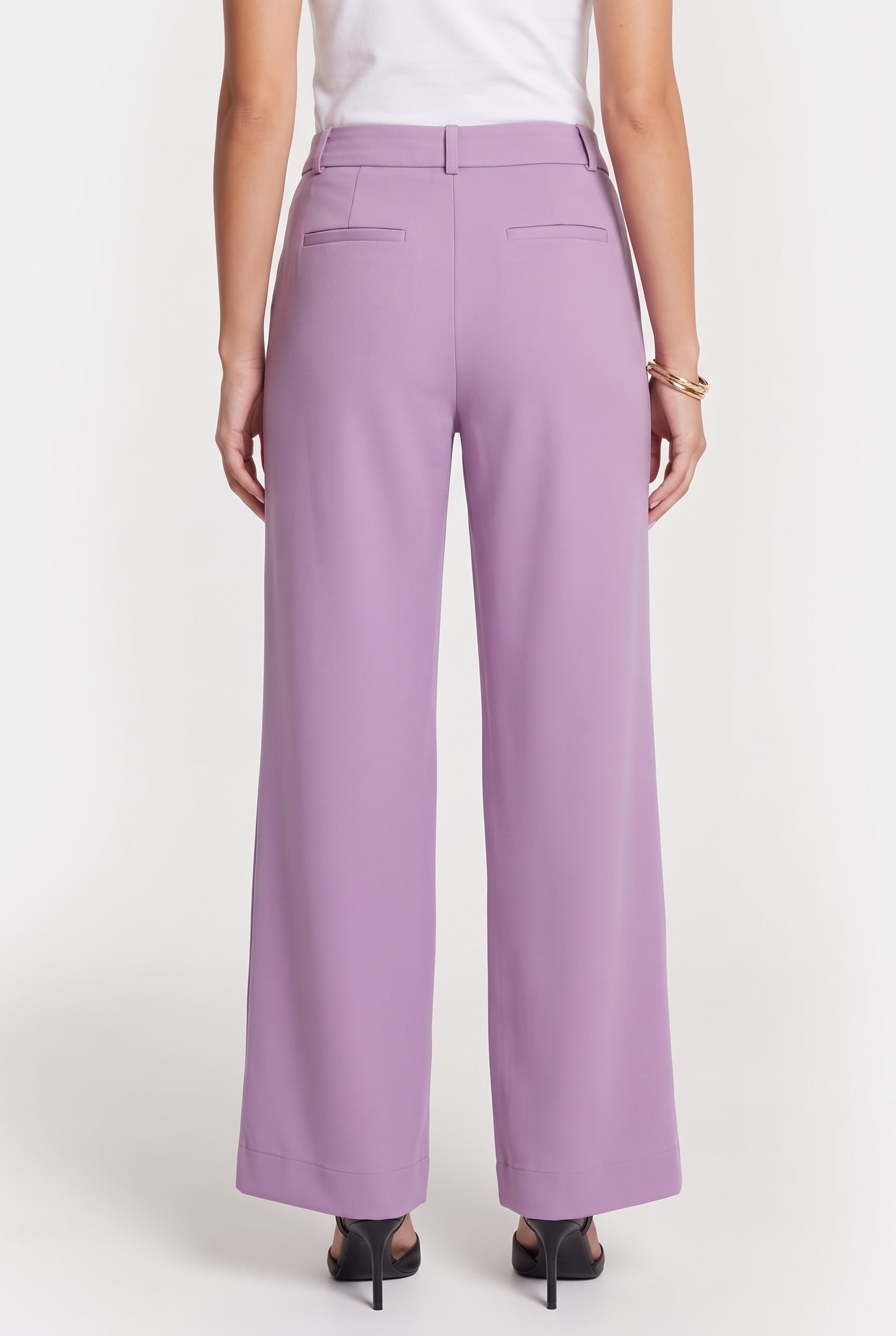 LEXIE TROUSERS LILAC SHIMMER 2