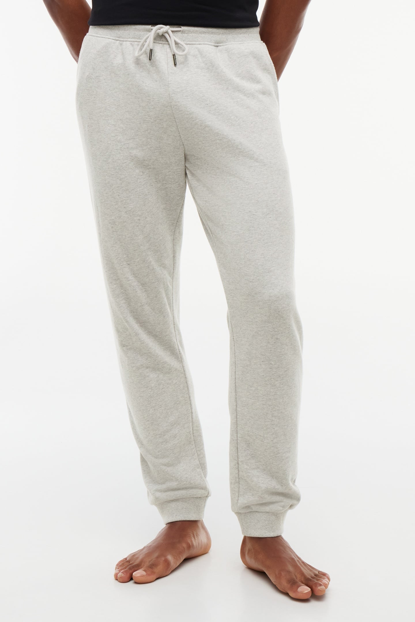 TRACK PANT ICE GREY HEATHER 1