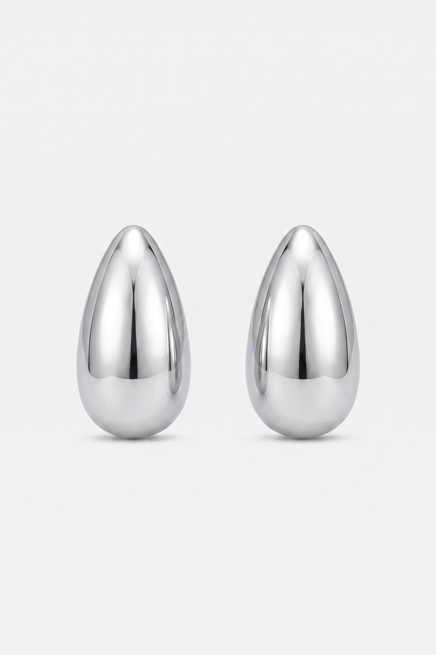 BIG DROP OHRRINGE SILVER 4