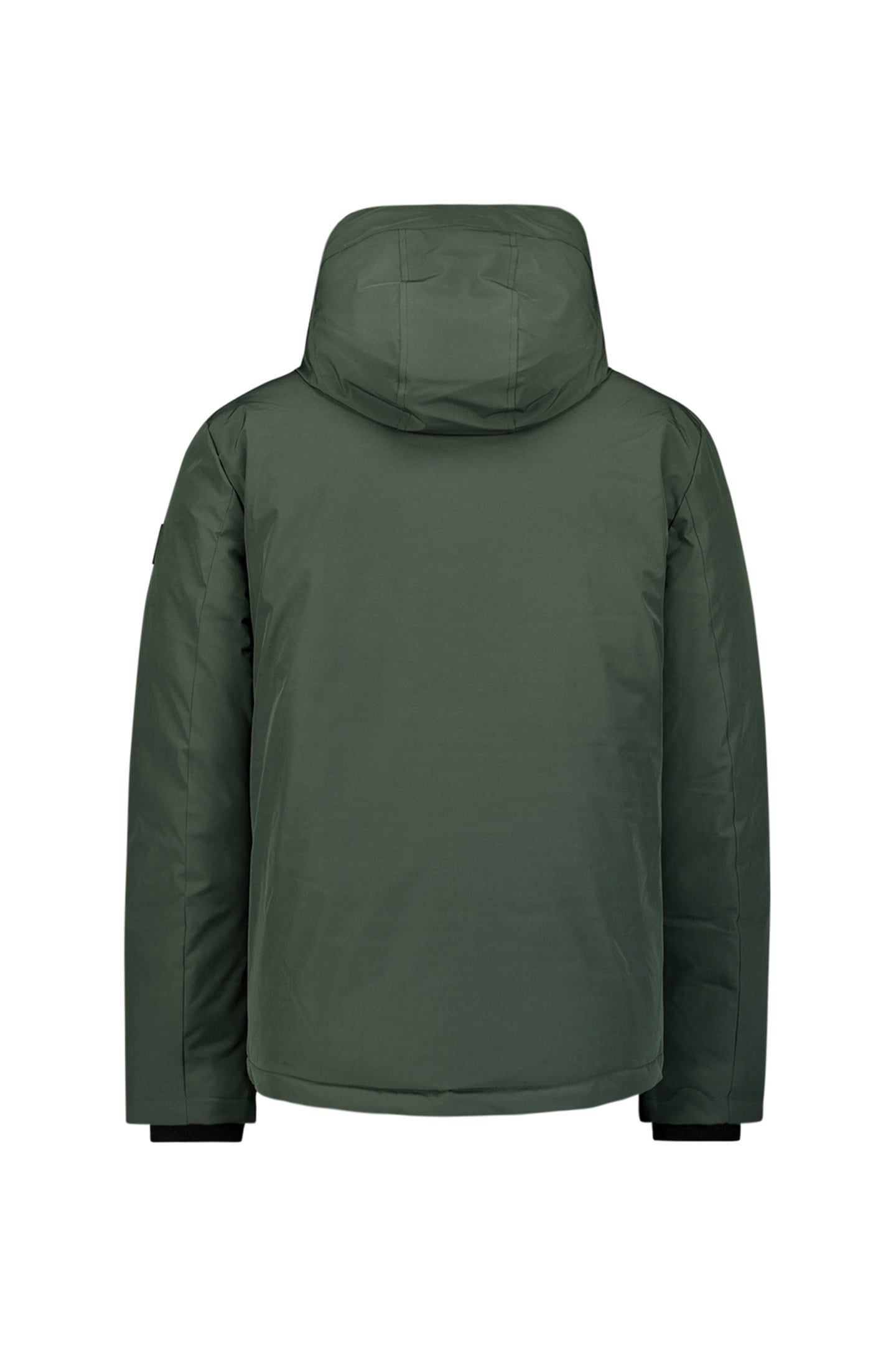 JACKET SHORT FIT HOODED PADDED DARK STEEL 2