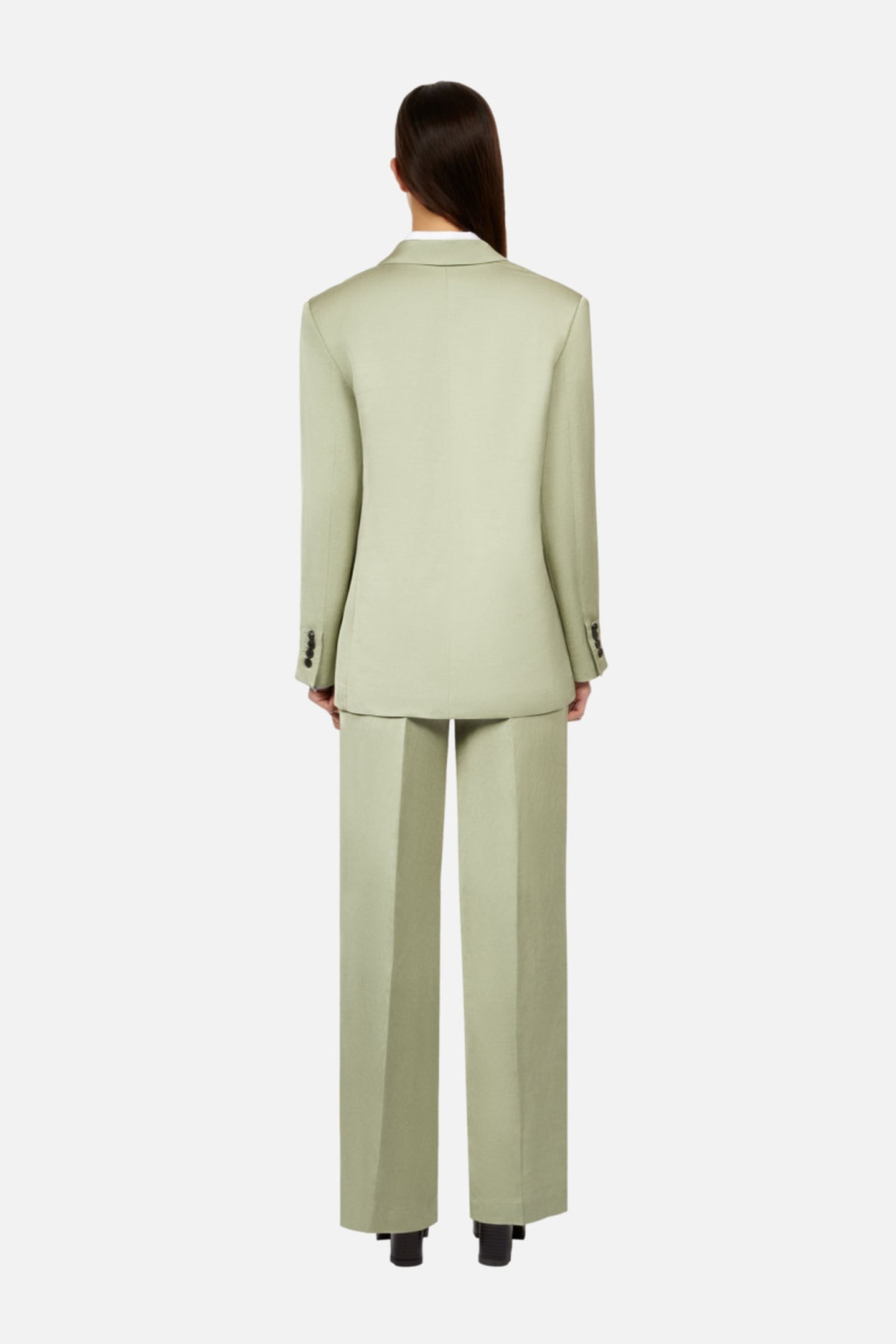 FLUID OVERSIZE SUIT VESTS KAKI GREY 4