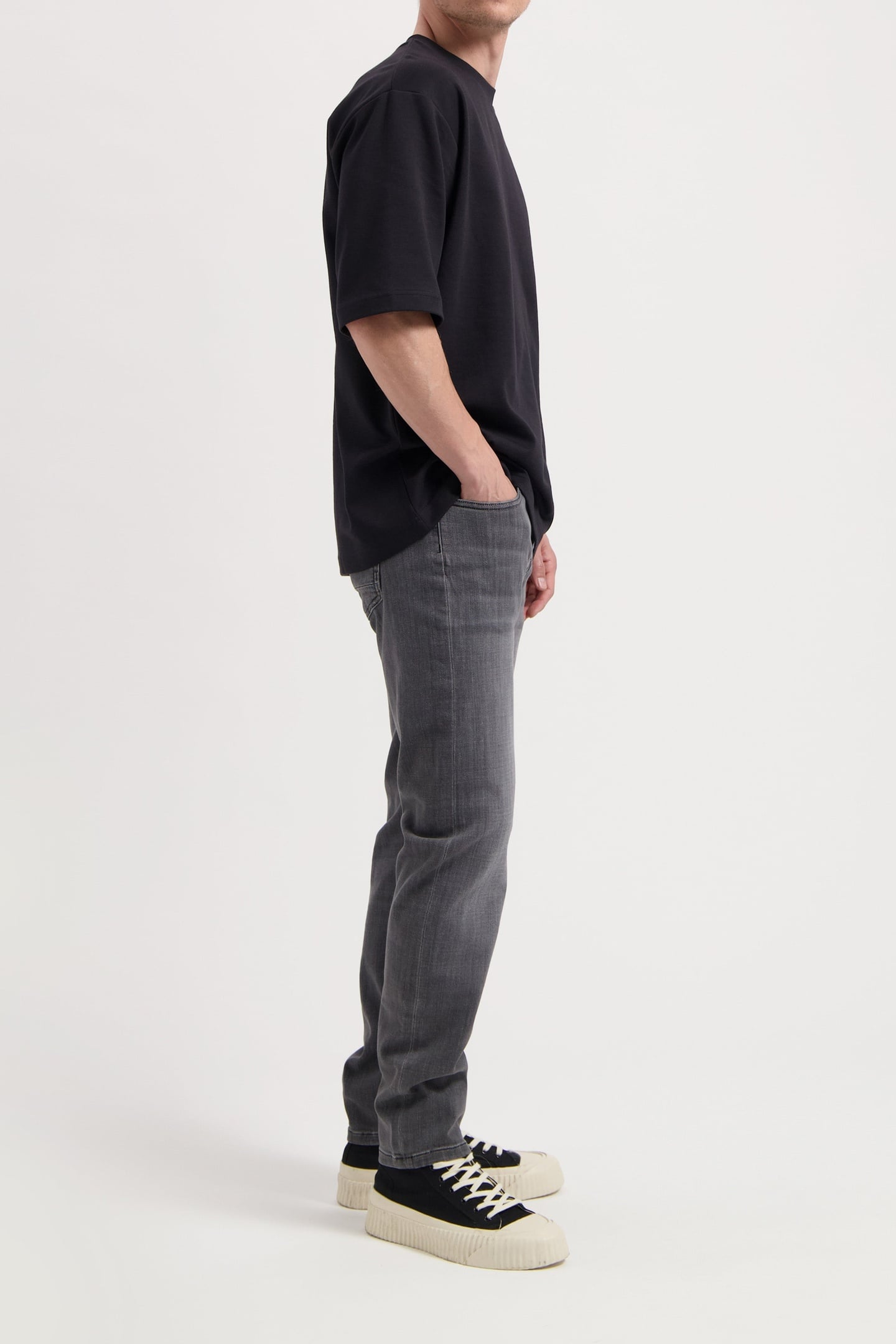 RICK MID SLIM AUTHENTIC BLACK 5