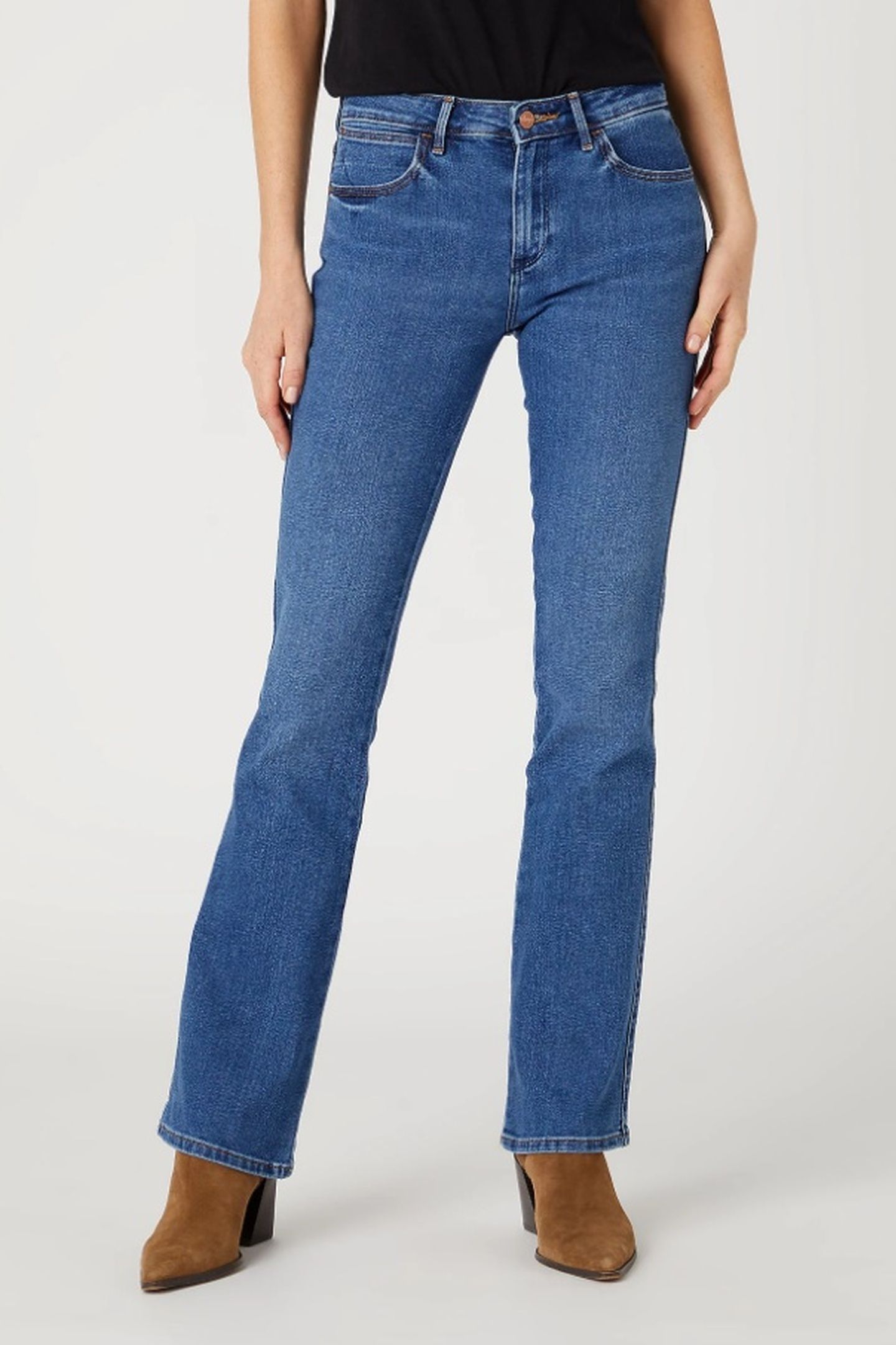 BOOTCUT CAMELLIA DENIM BLUE JEANS 1
