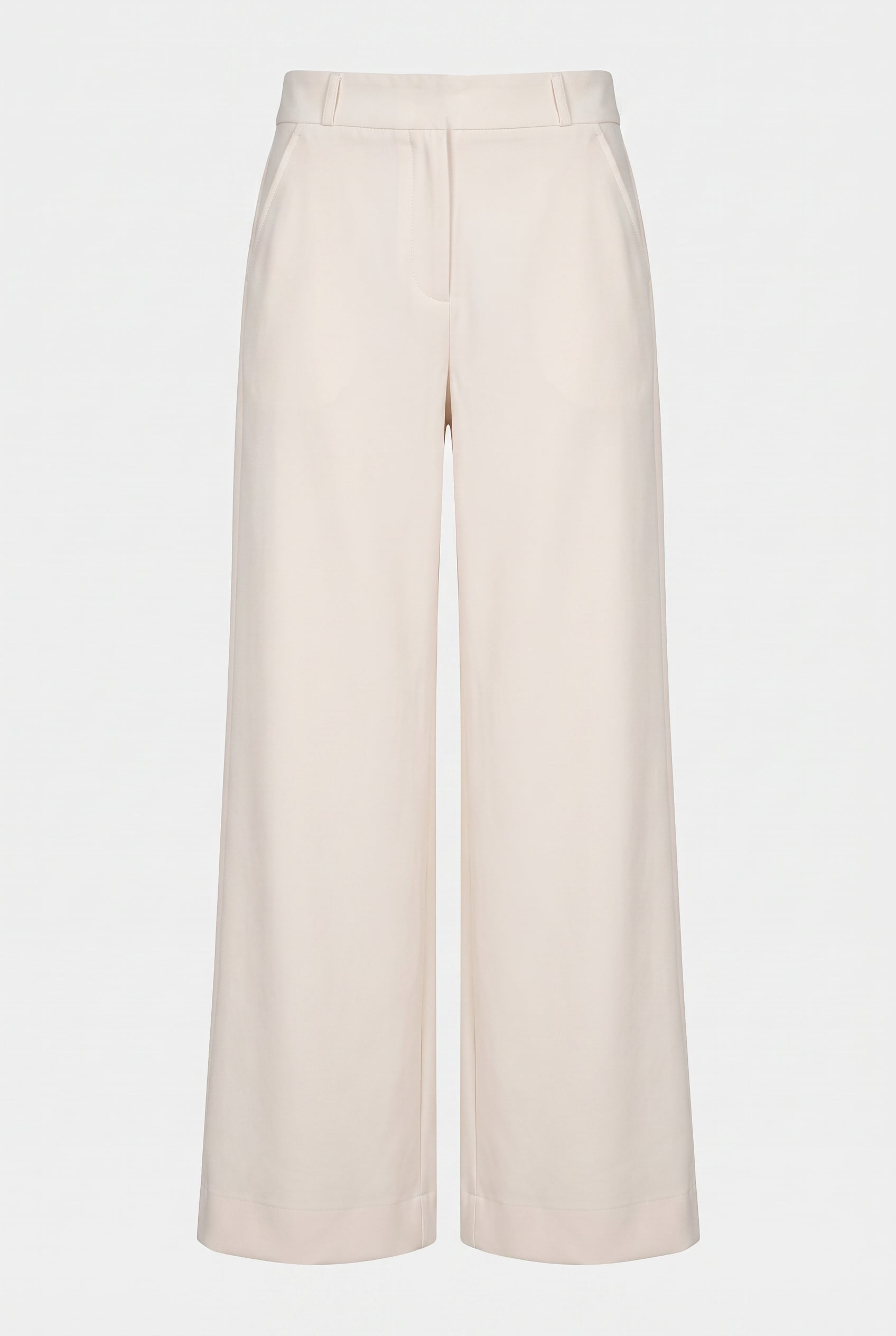LEXIE BONDED TROUSERS ECRU 3
