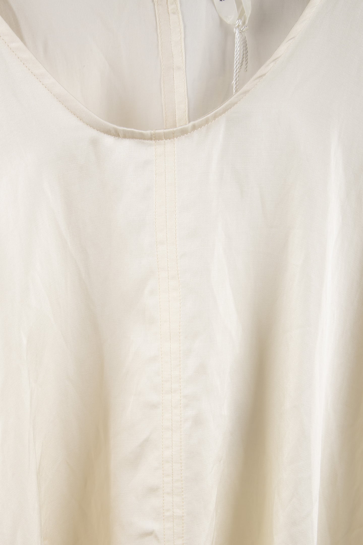 GARGANA GATHERED SLEEVE TOP BEIGE 4