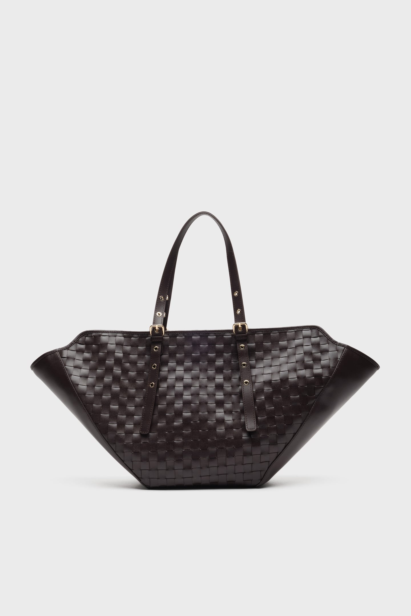 NORA BRAIDED FLORENCE CHOCOLATE W. GOLD 1