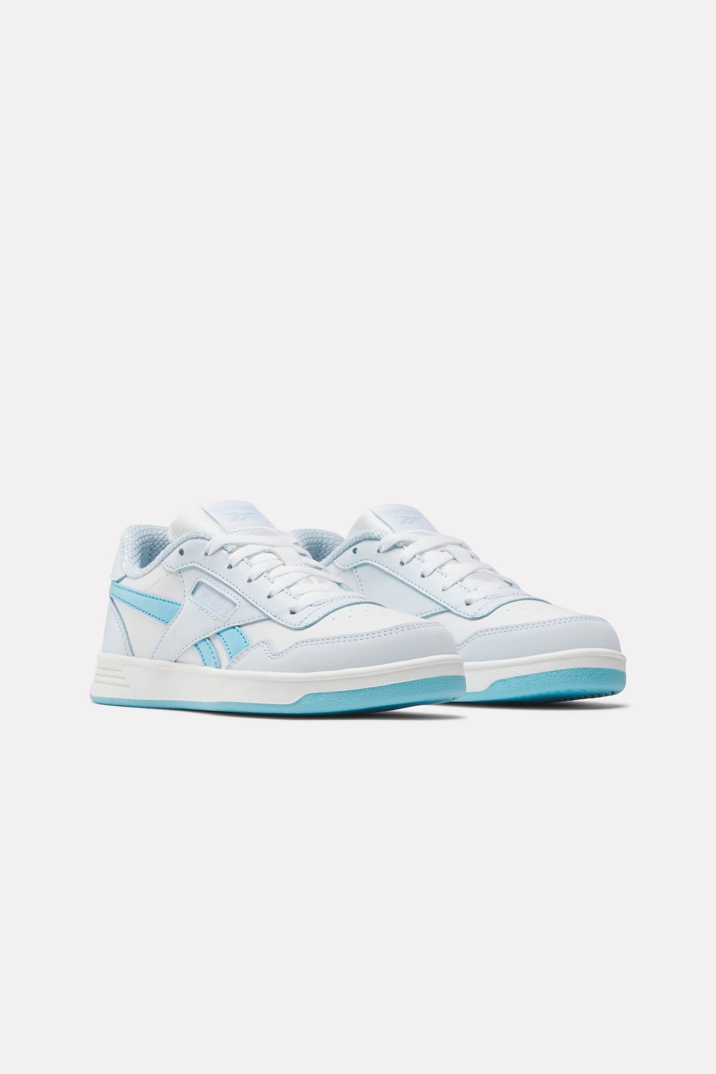 GIRL'S COURT ADVANCE WHITE/GLASSBLUE/DIGITALBLUE 2