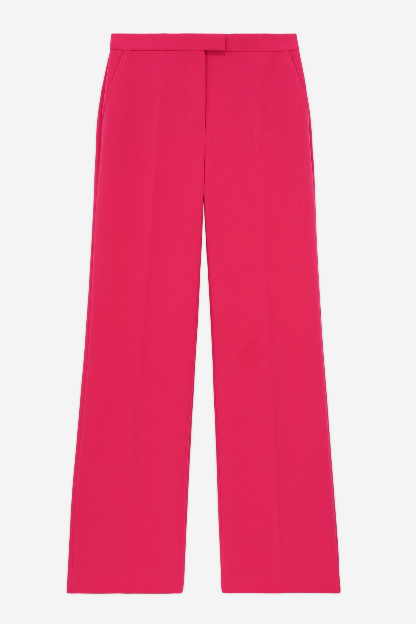 STRAIGHT-LEG SUIT TROUSERS PINK 7