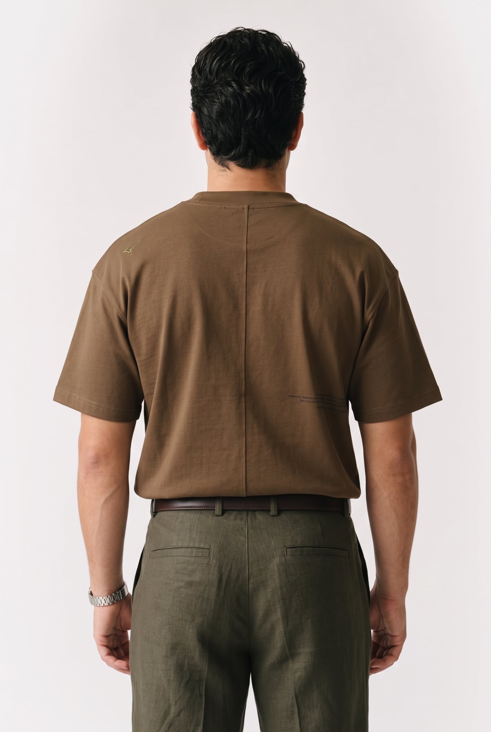 UNISEX SL HEAVY OUNCE T-SHIRT DARK OLIVE 6