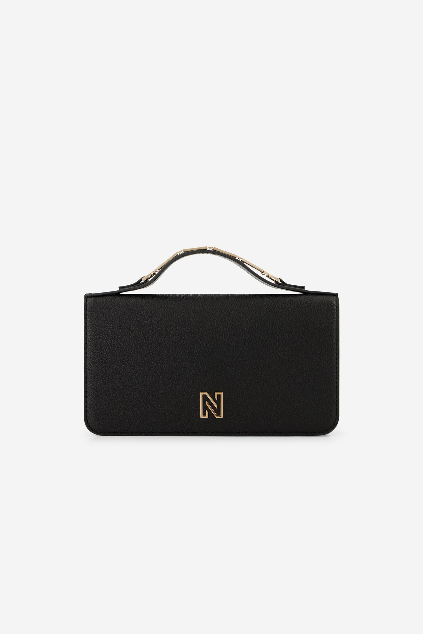 ABBY CHAIN CLUTCH BLACK 1