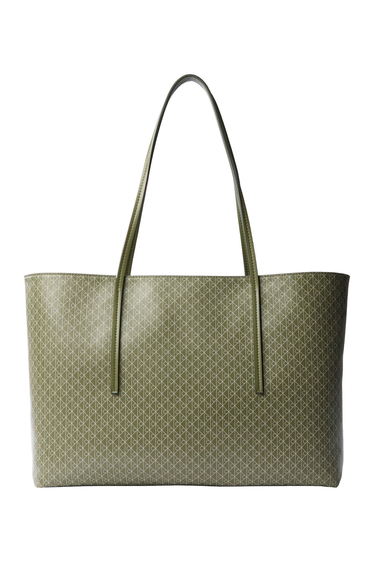 EMBLEM AOP TOTE OLIVINE AOP 1