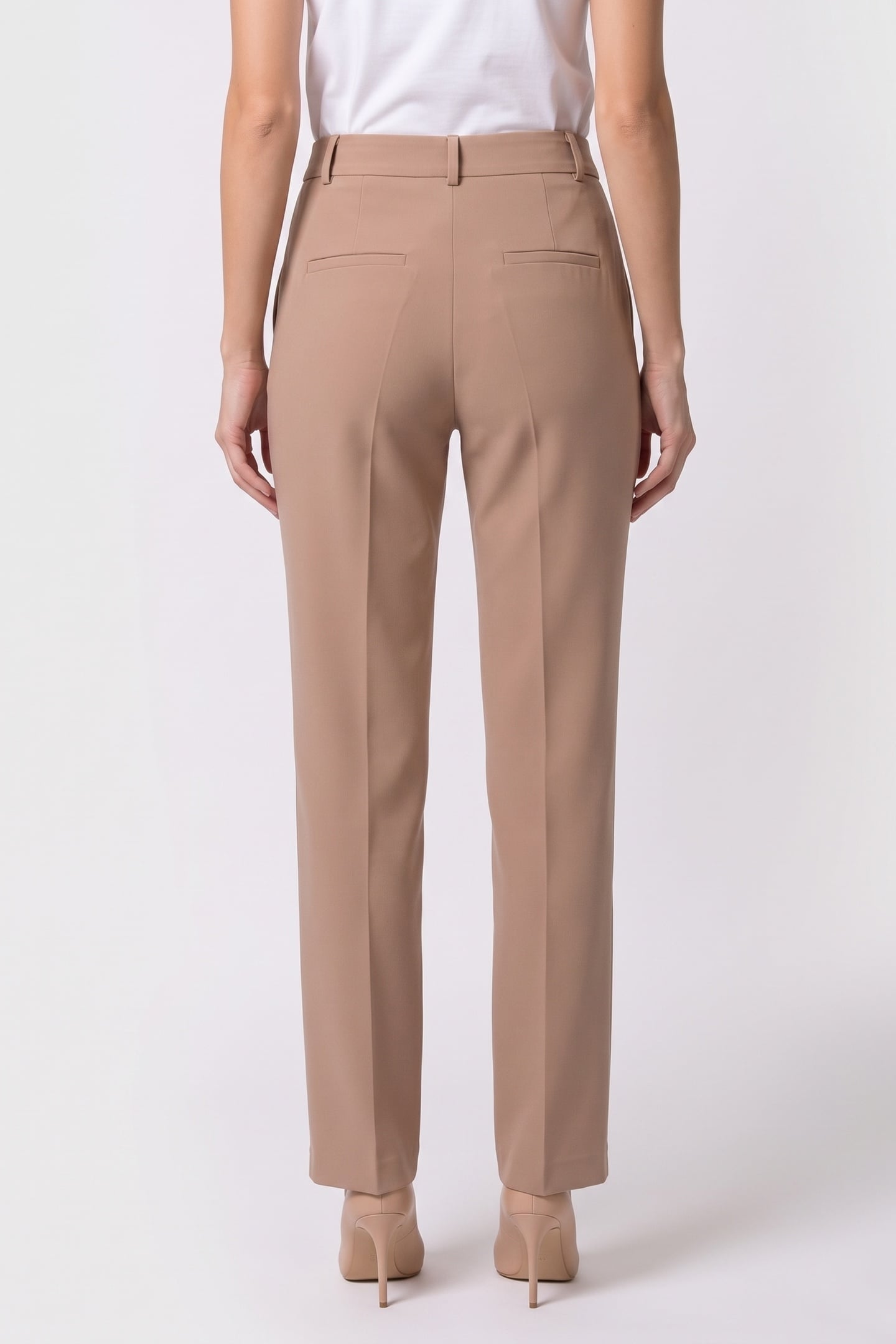 GUESS ECO NEW CARLA CREPE PANT WET SAND 2