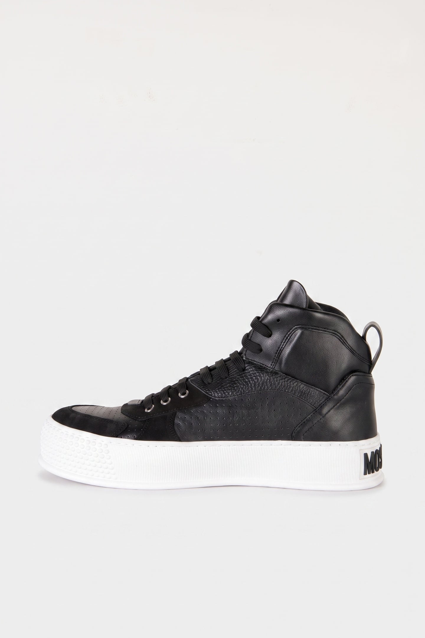 CALFSKIN SNEAKERS BLACK 4