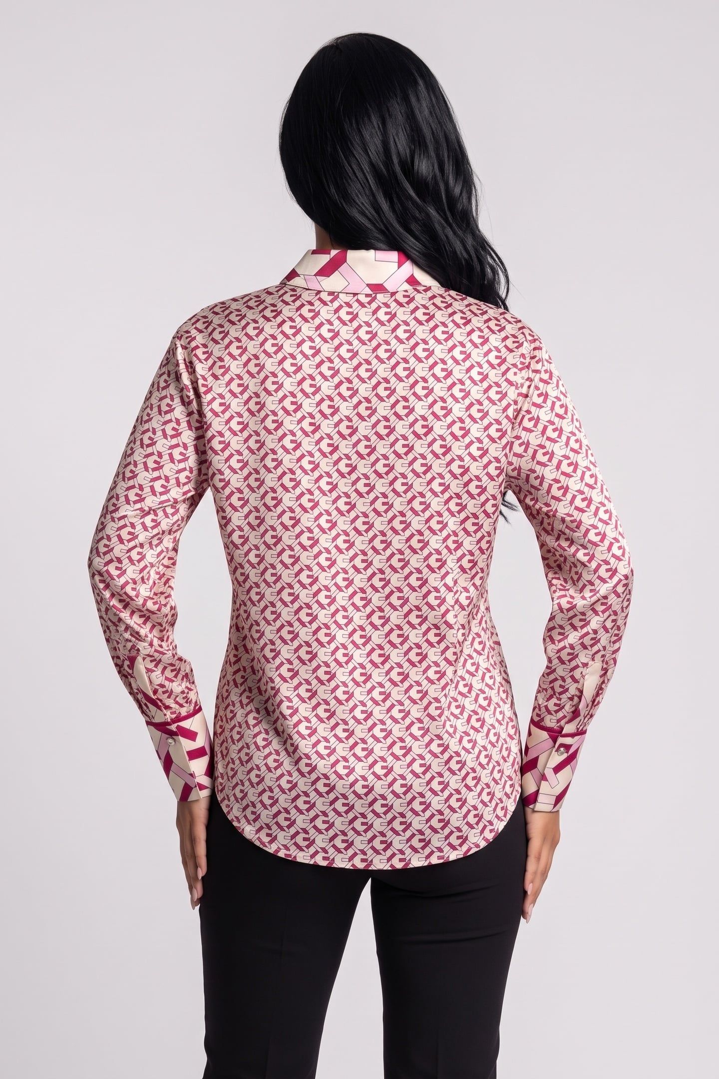 GUESS ECO LS ALEXANDRA SHIRT G PATTERN SMALL SANG 2