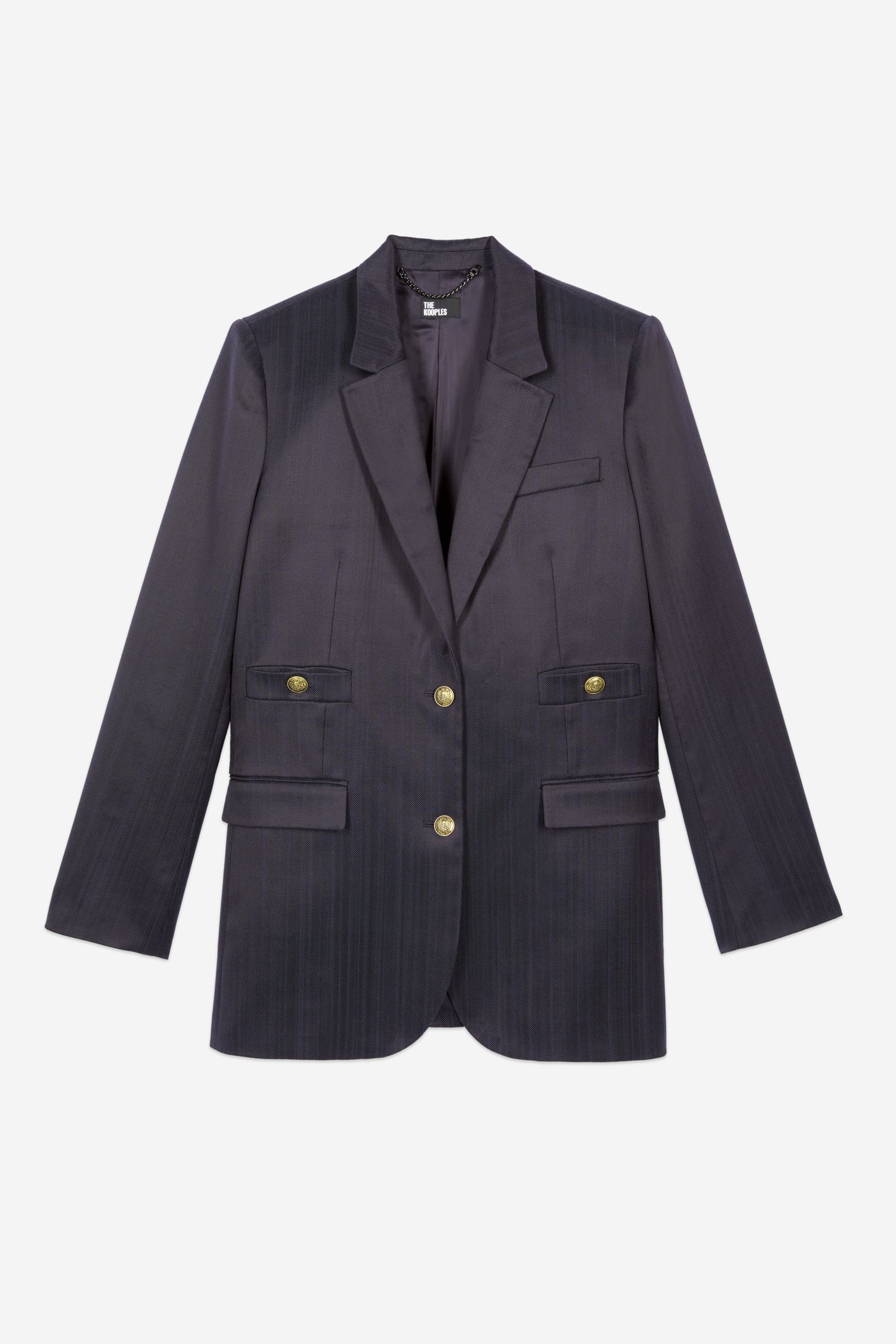 OVERSIZED 4-POCKET SUIT JACKET NAVY 6