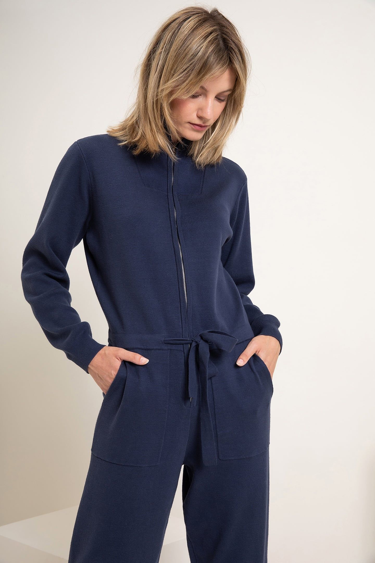 KAJA JUMPSUIT NAVY 1