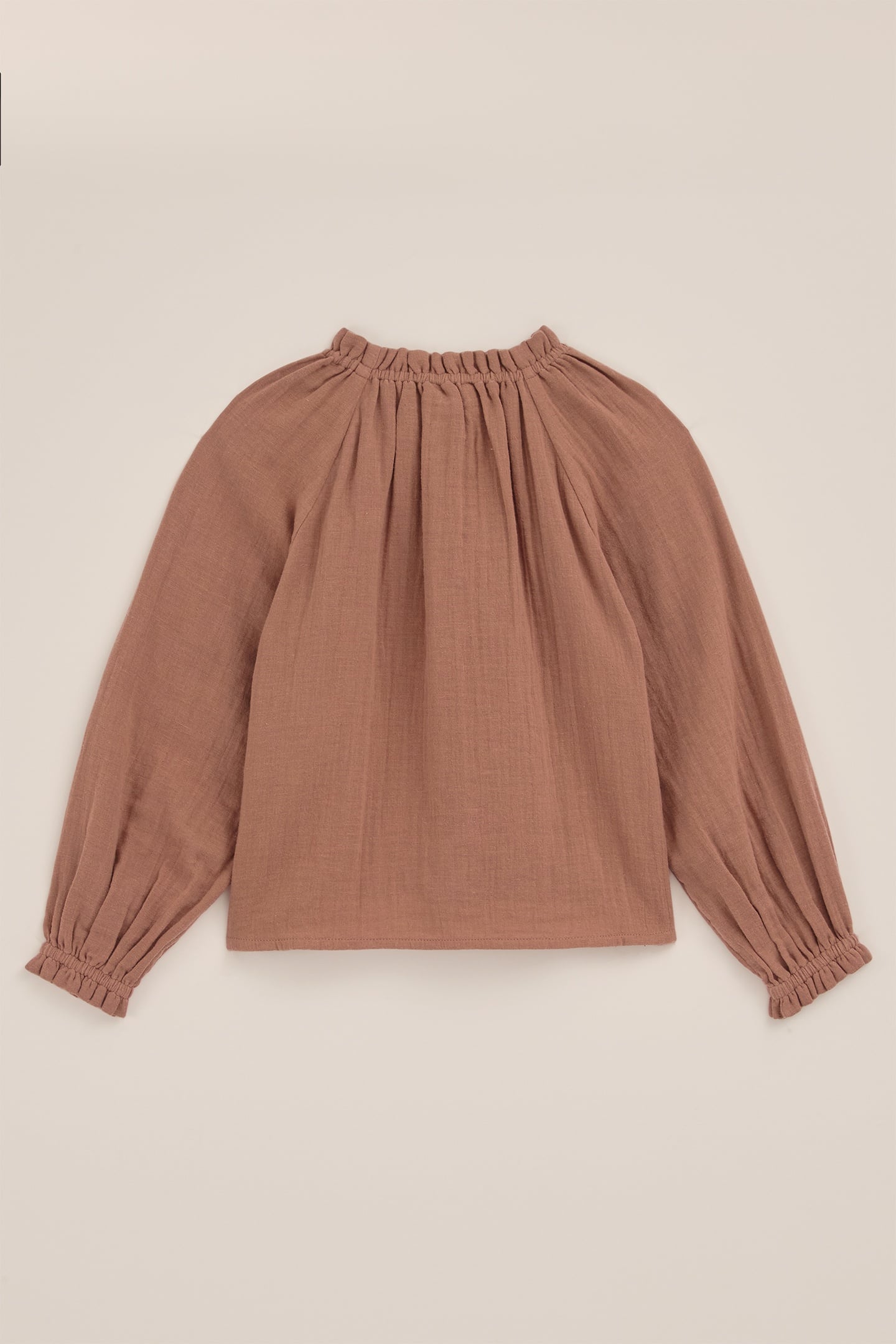 BLOUSE BROWN 1