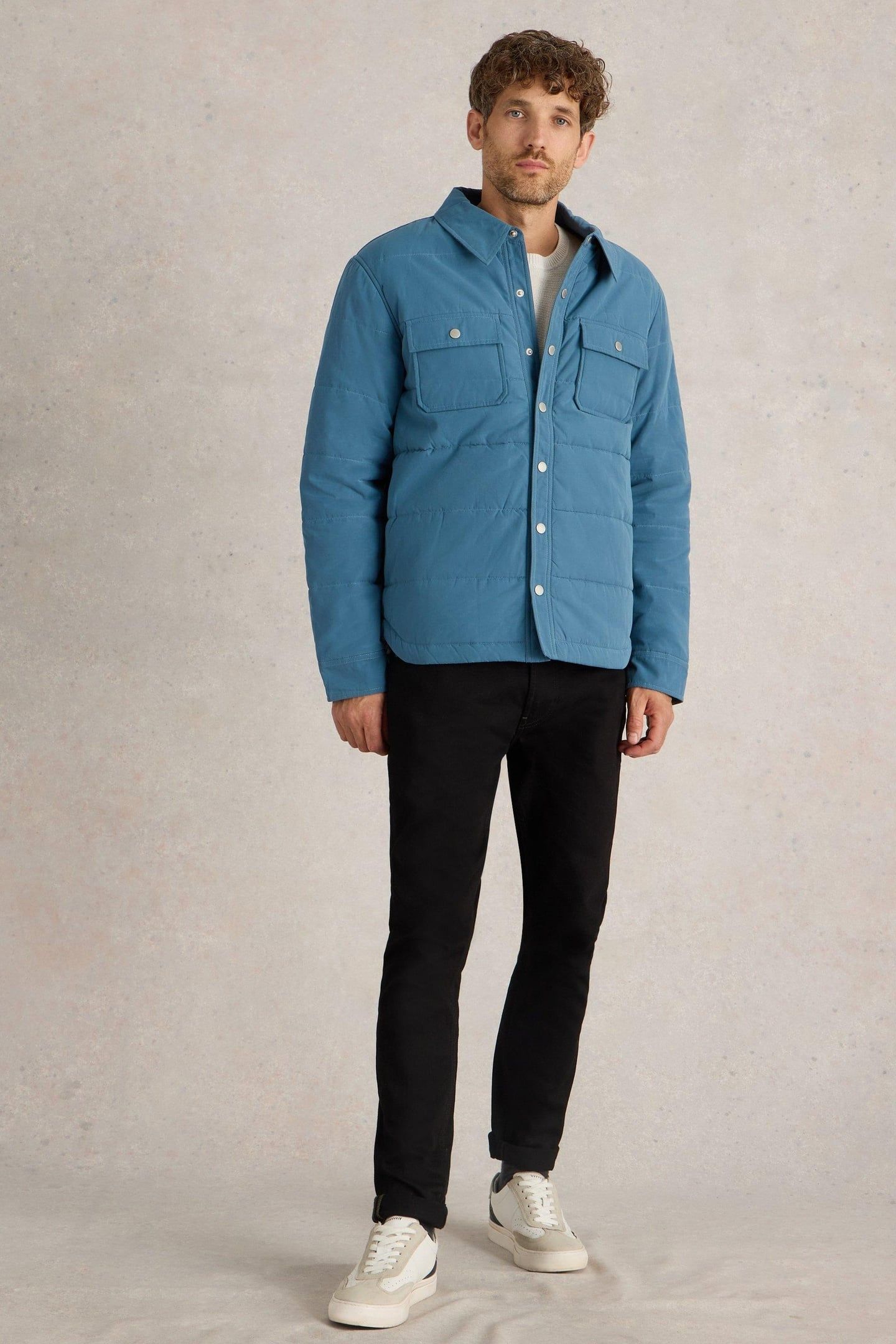 SUSSEX PADDED JACKET DARK BLUE 2