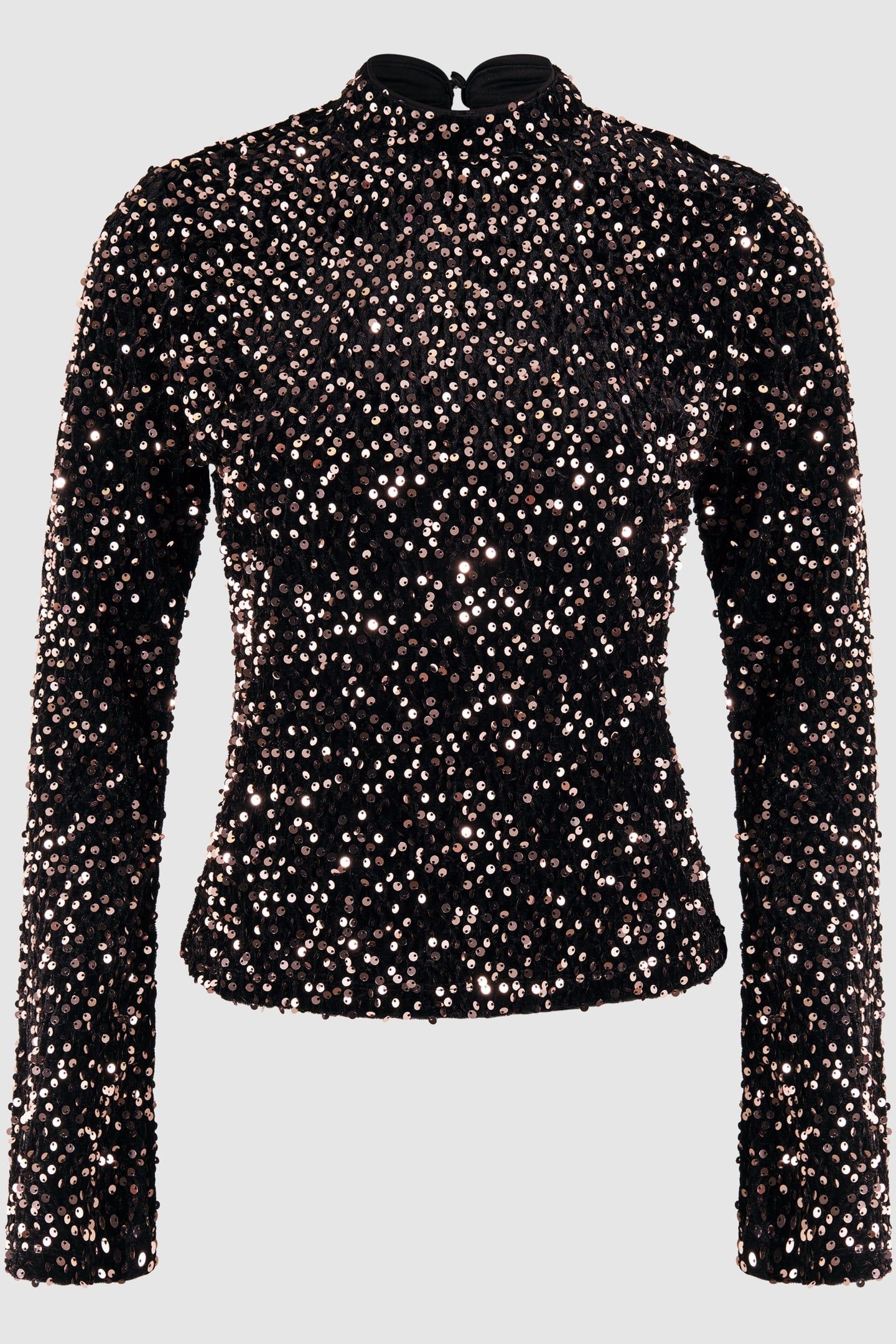 LA-SBCLEO FLARE SLEEVE TOP SILVER 3