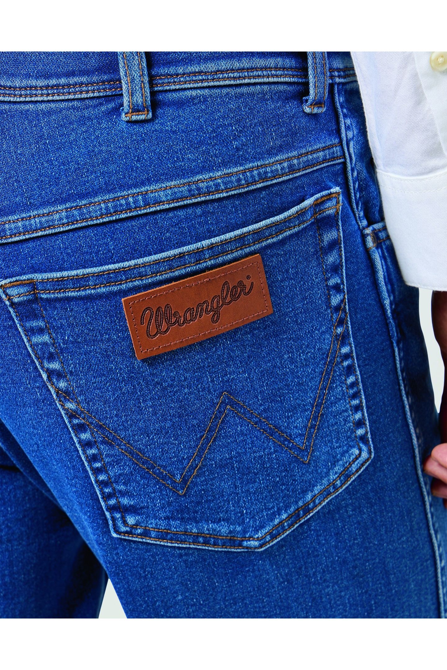 TEXAS MIDNIGHT SHADOW DENIM BLUE JEANS 4