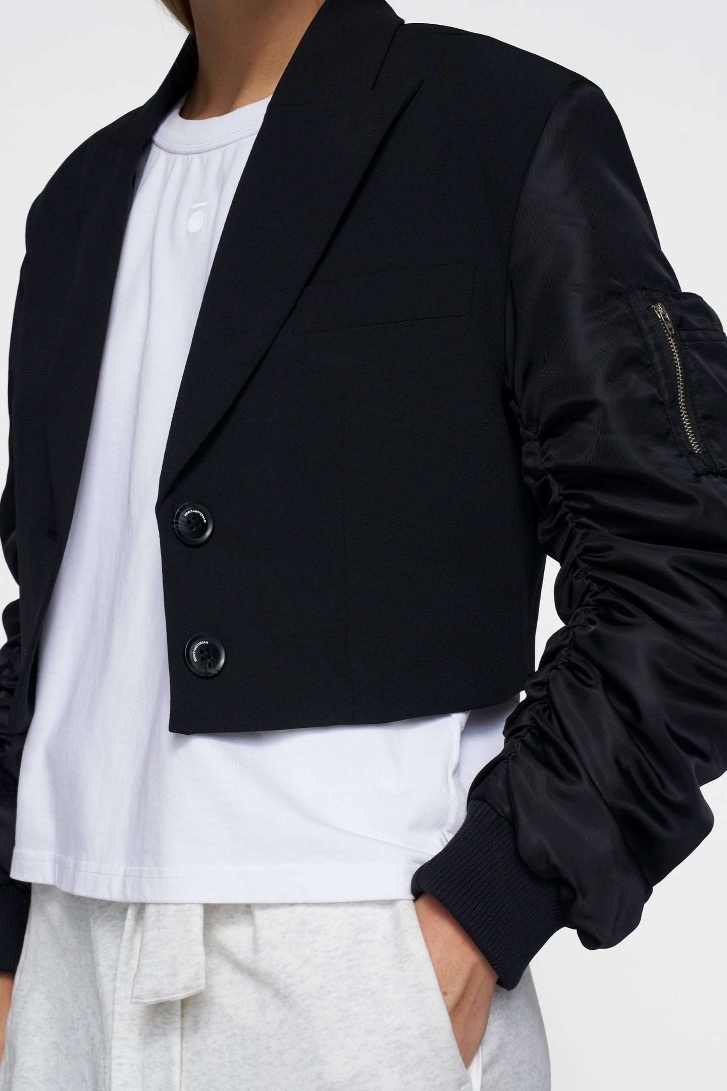 BOMBER BLAZER BLACK 8