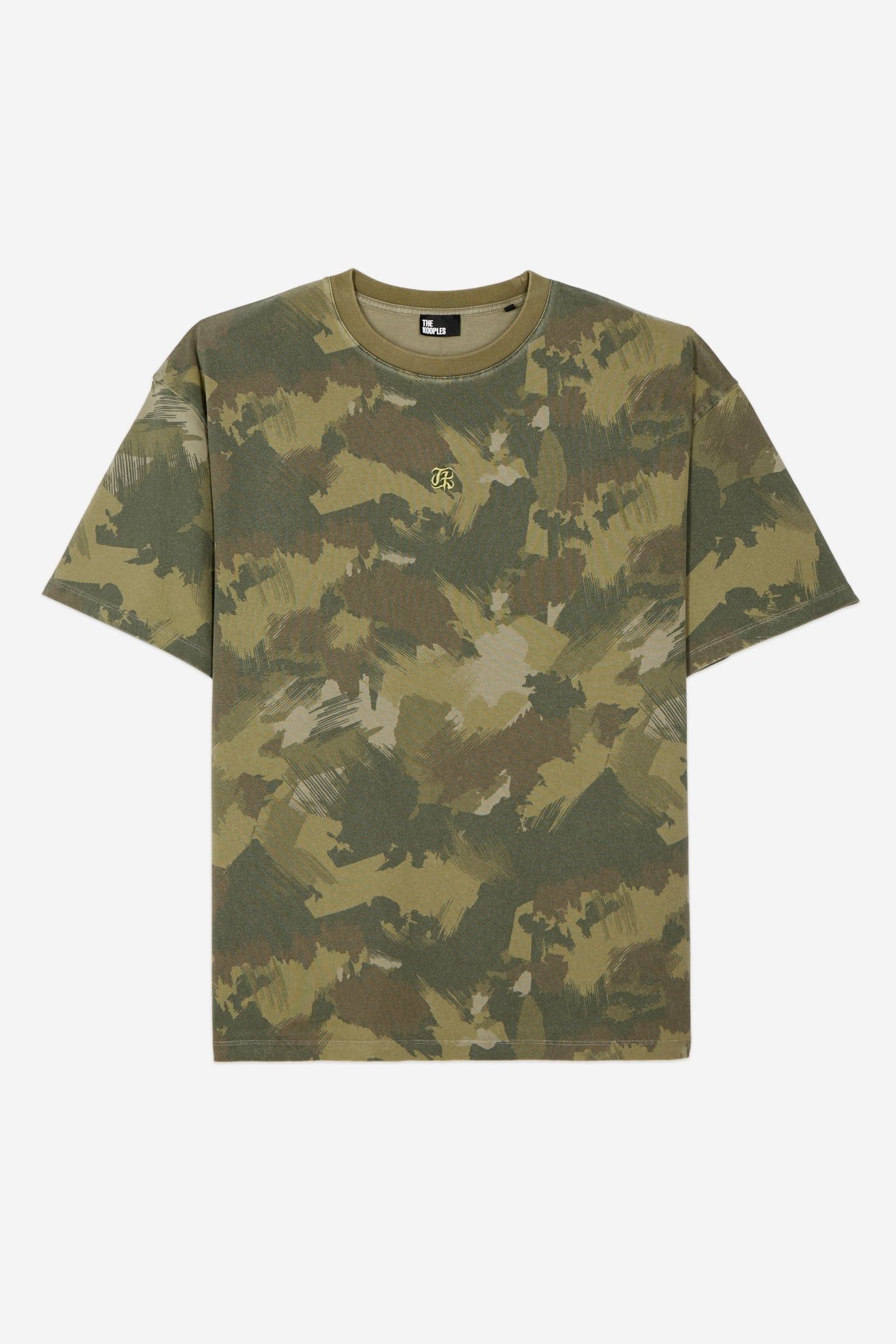 SHORT-SLEEVED T-SHIRT WITH CAMO PRINT CAMOUFLAGE 5