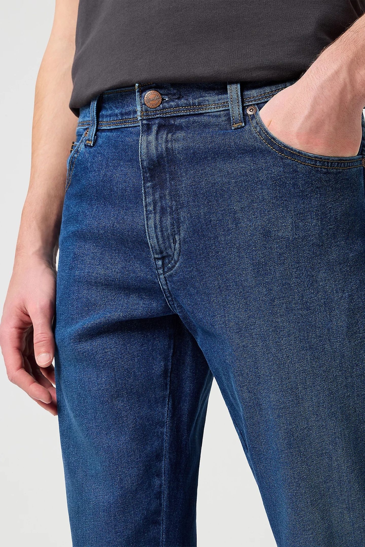 TEXAS THE ROCK DENIM BLUE JEANS 5
