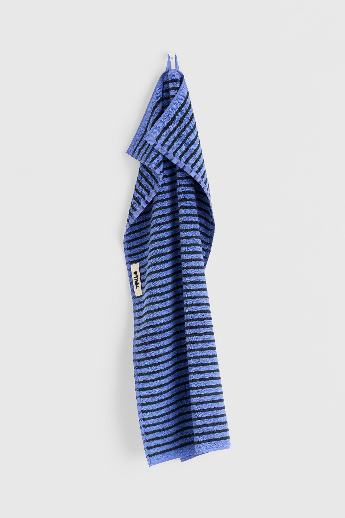 UNISEX BATH SHEET TOWEL BLUE&BLACK 3