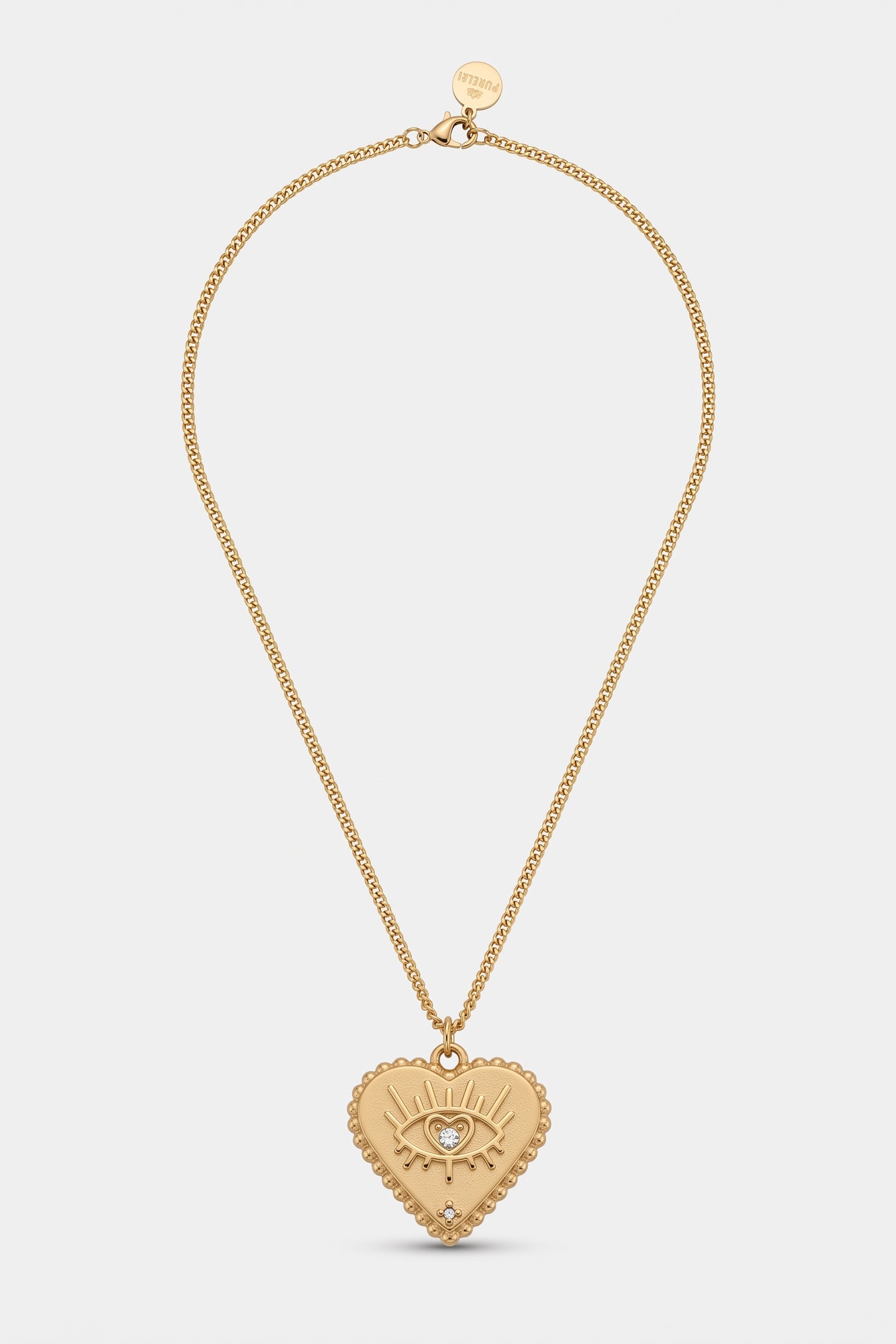 BRIGHT HEART KETTE GOLD 3
