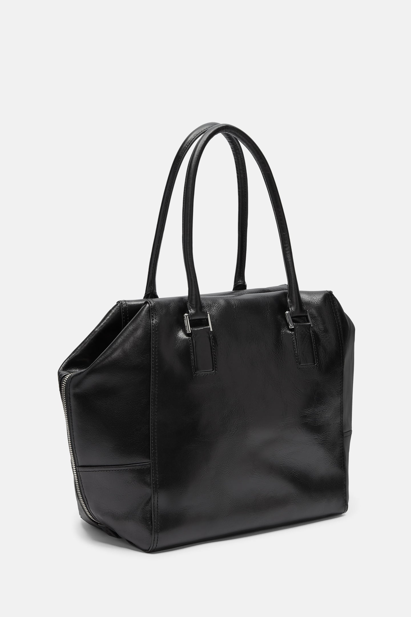 SATCHEL MEDIUM BLACK 2
