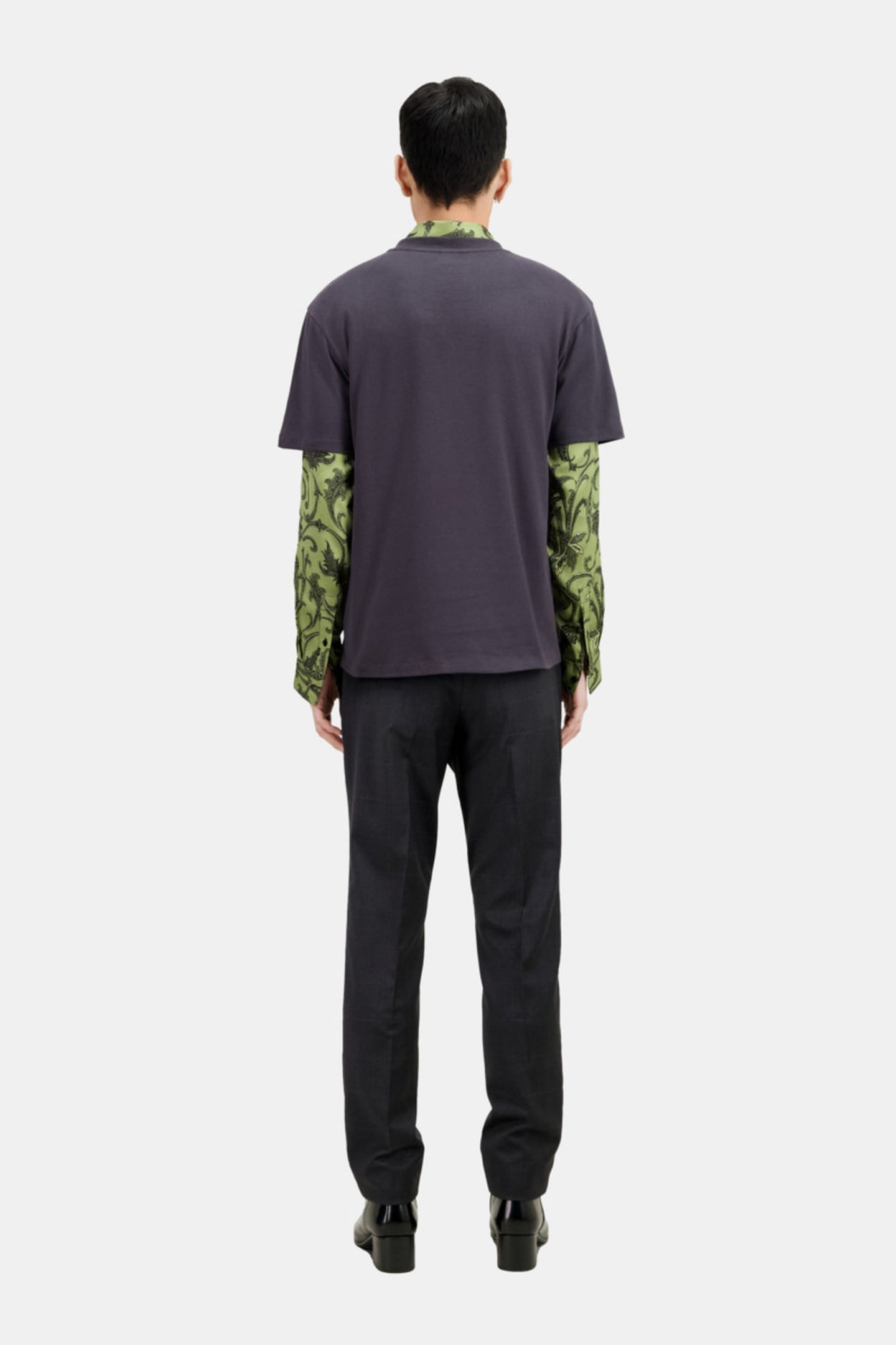 SHORT-SLEEVED T-SHIRT WITH TIGER PRINT ON THE FRONT CARBONE 3