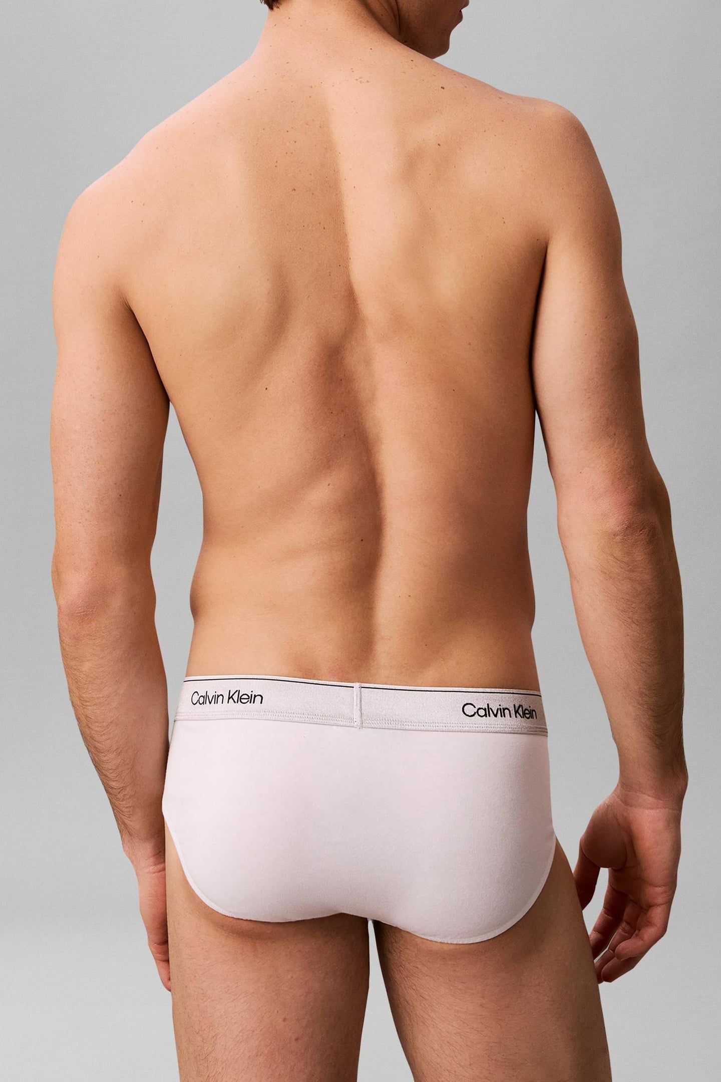 HIP BRIEF 3-PACK BLACK W/SILVER HAZE WB/SILVER HAZE 4