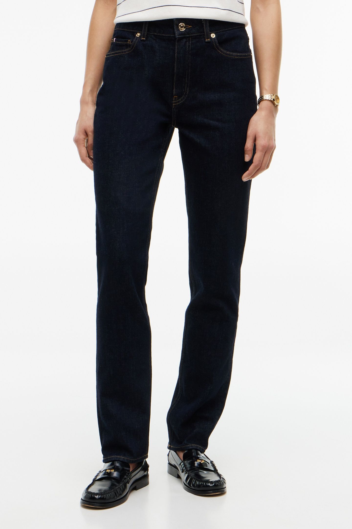 SLIM RINSE MID RISE 3