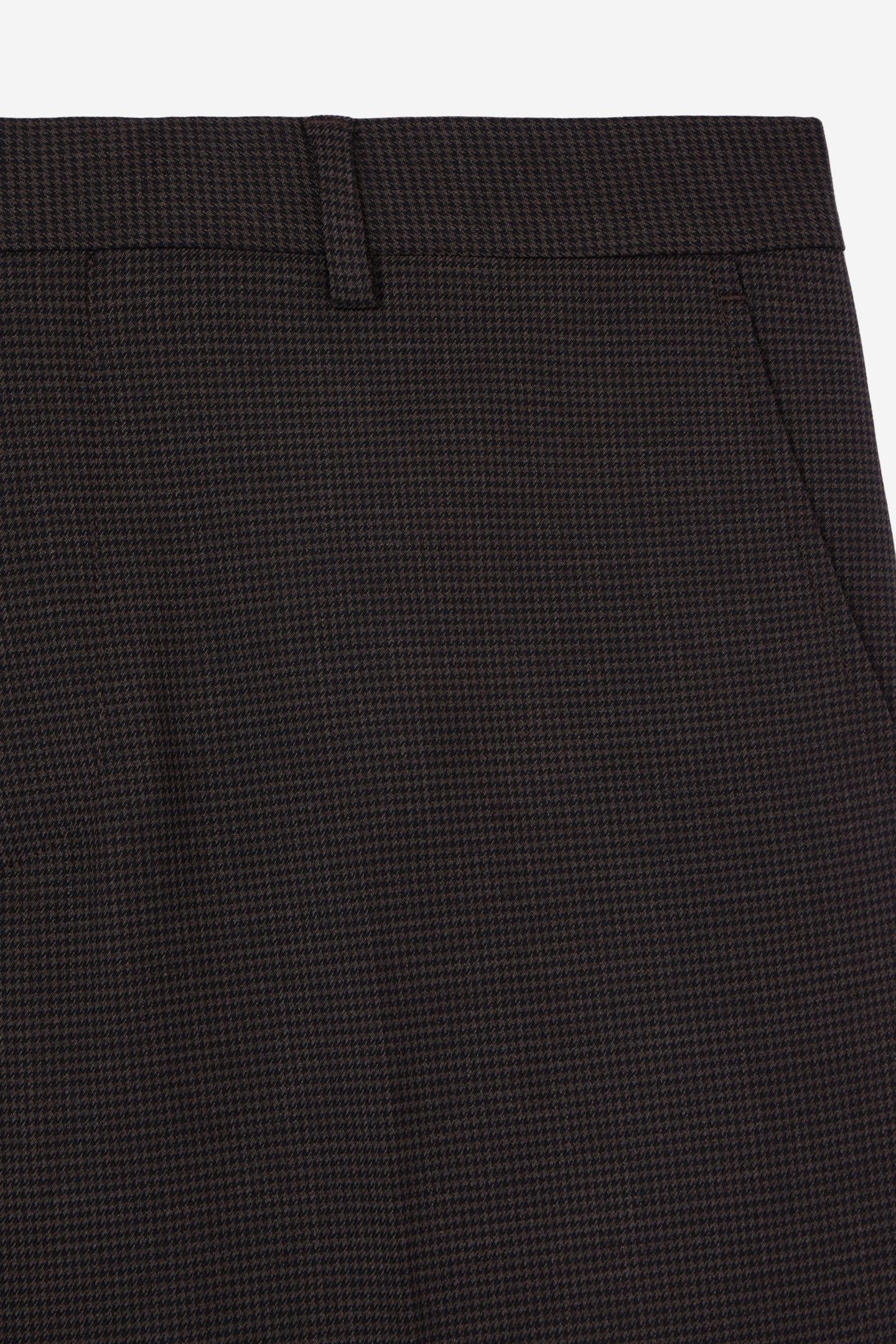 CLASSIC SUIT TROUSERS BROWN/BLACK 6