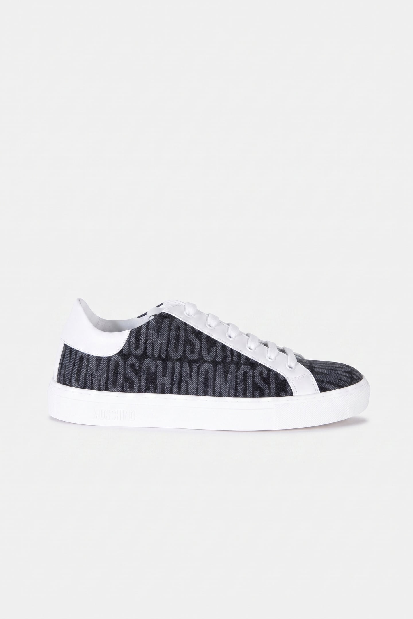 CALFSKIN SNEAKERS BLACK 1