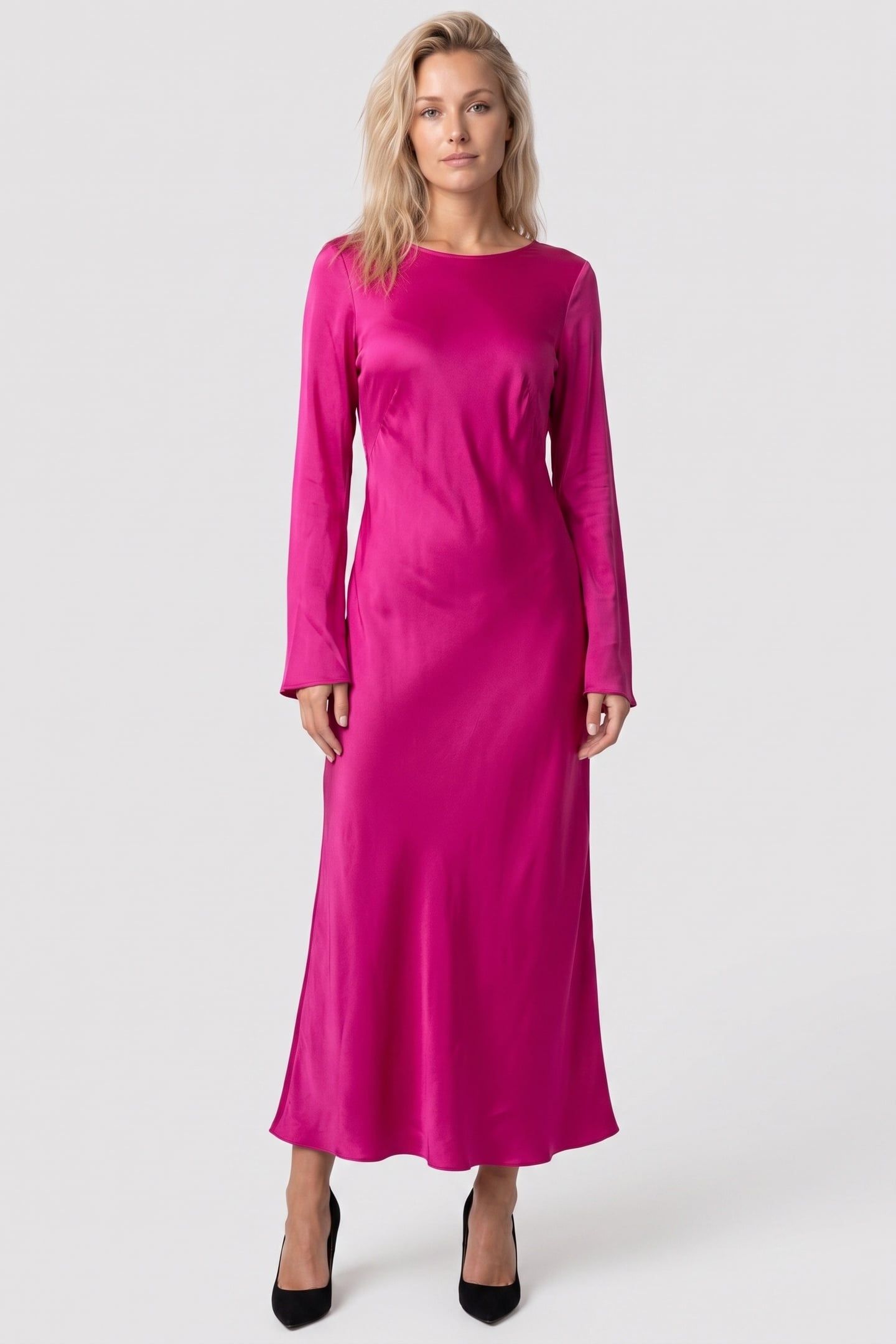 GUSTA DRESS PINK PINK 1