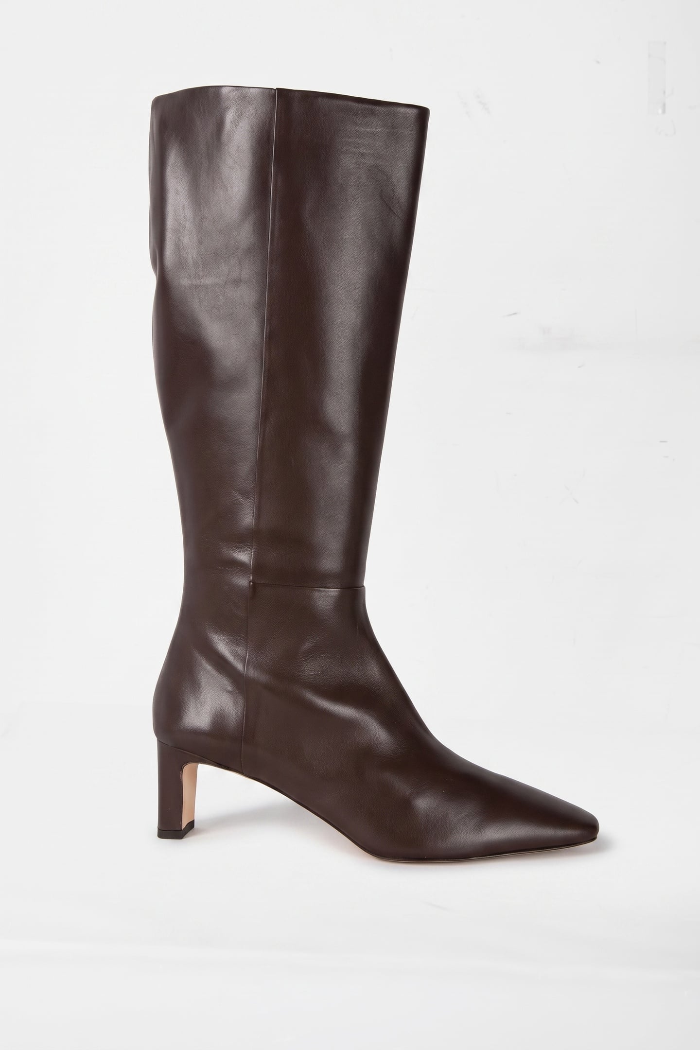 MARGARITE MID HEEL CHOCOLATE 1